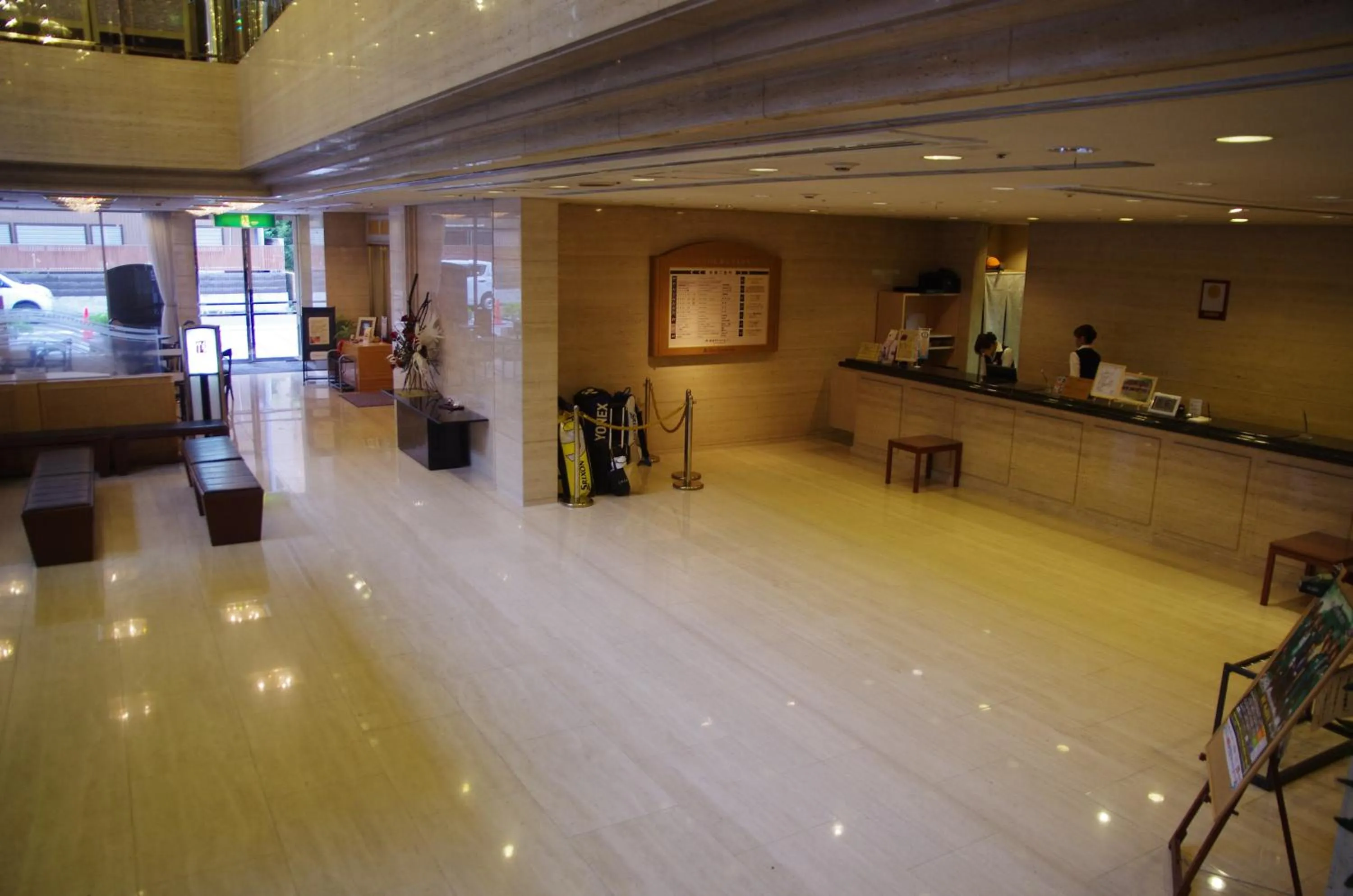 Lobby or reception in Gifu Castle Inn