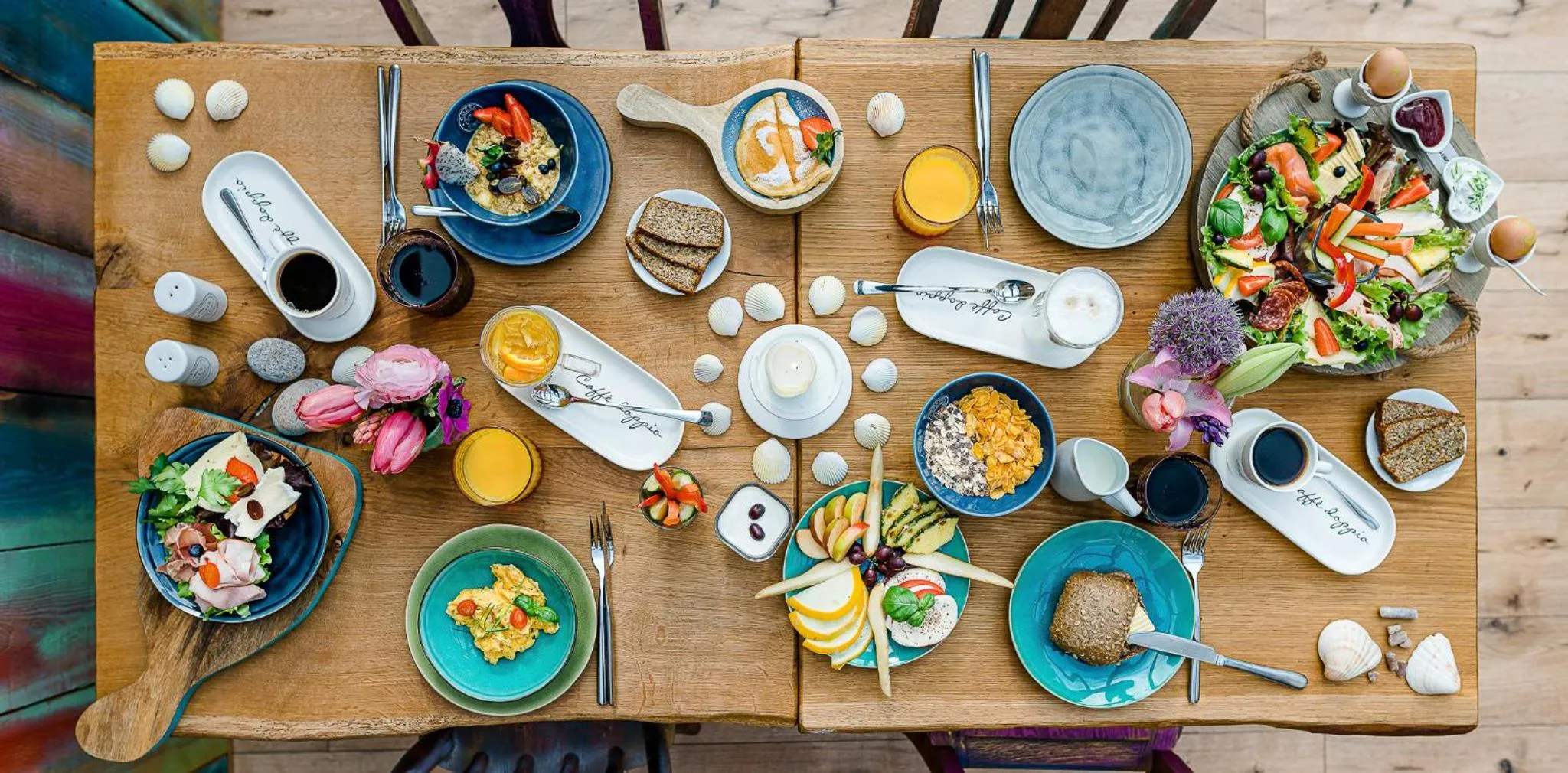 Breakfast in feels Beach Club Hotel