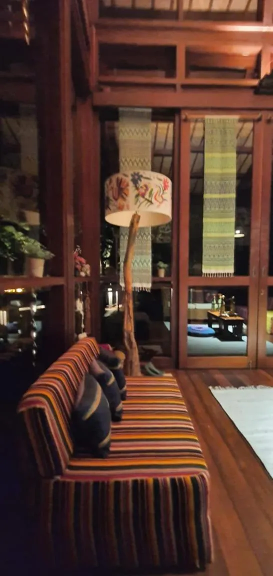 Living room in VillaHermosa B&B