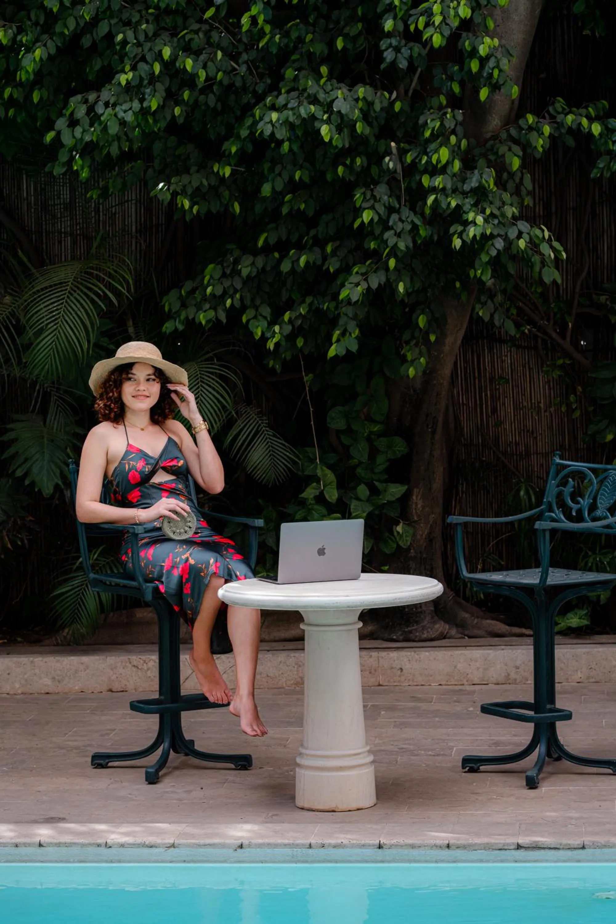 Natural landscape in Sunny Garden