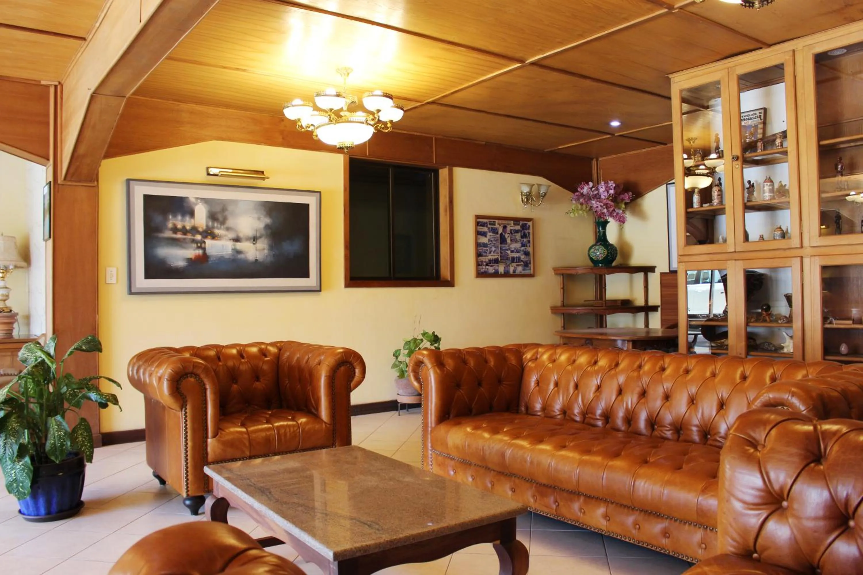 Seating area in Sunny Garden