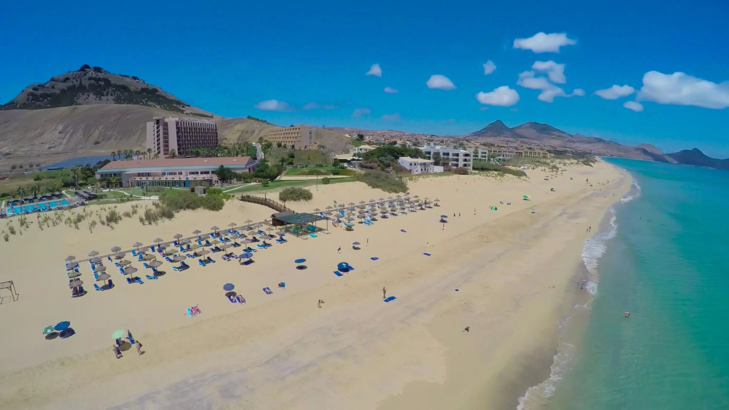 Bird's eye view in Vila Baleira Porto Santo