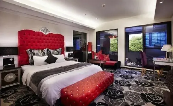 Bed in Golden Hot Spring Hotel Bed in Golden Hot Spring Hotel