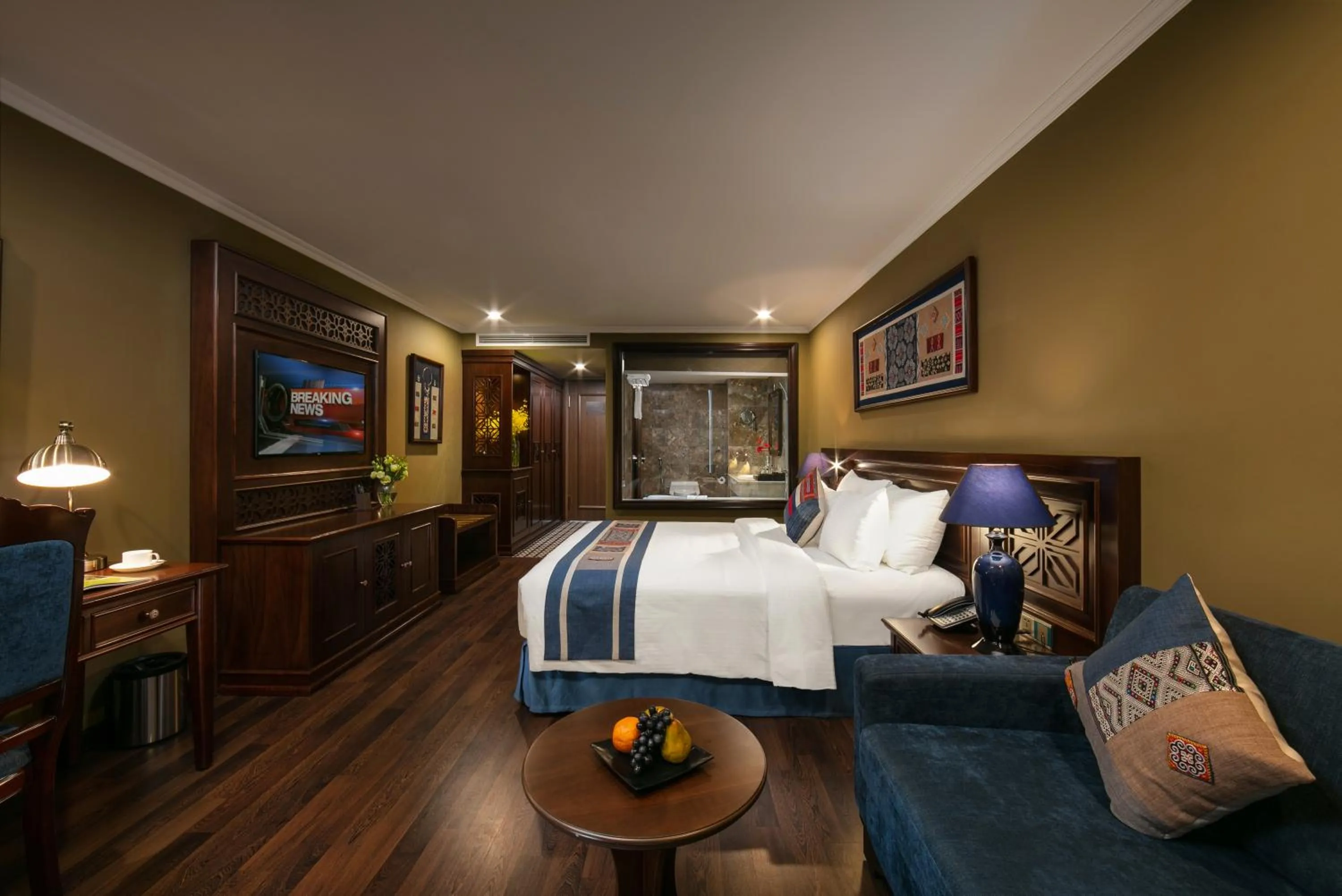 Bed in Pistachio Hotel Sapa