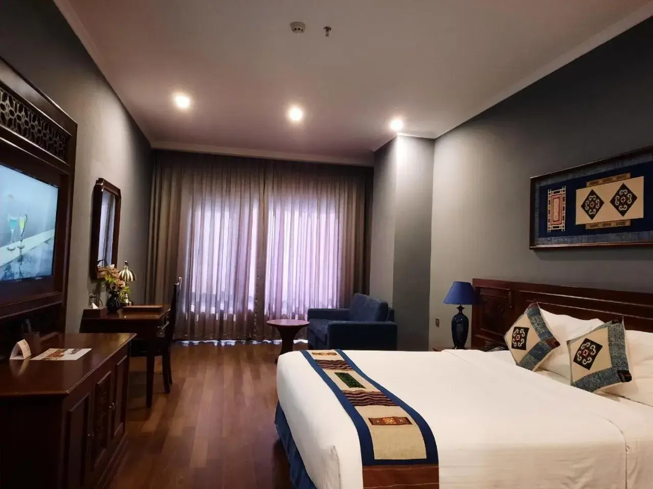 Bed in Pistachio Hotel Sapa Bed in Pistachio Hotel Sapa