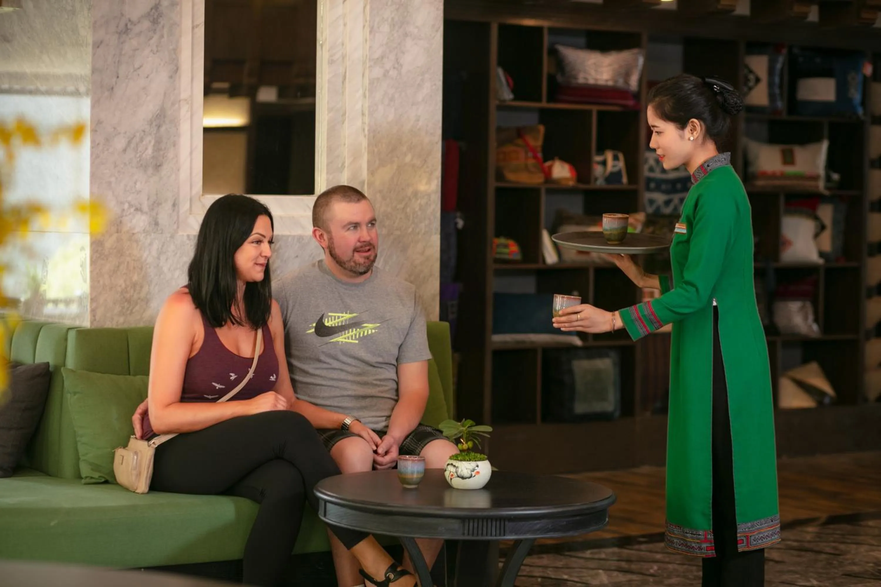 Staff in Pistachio Hotel Sapa