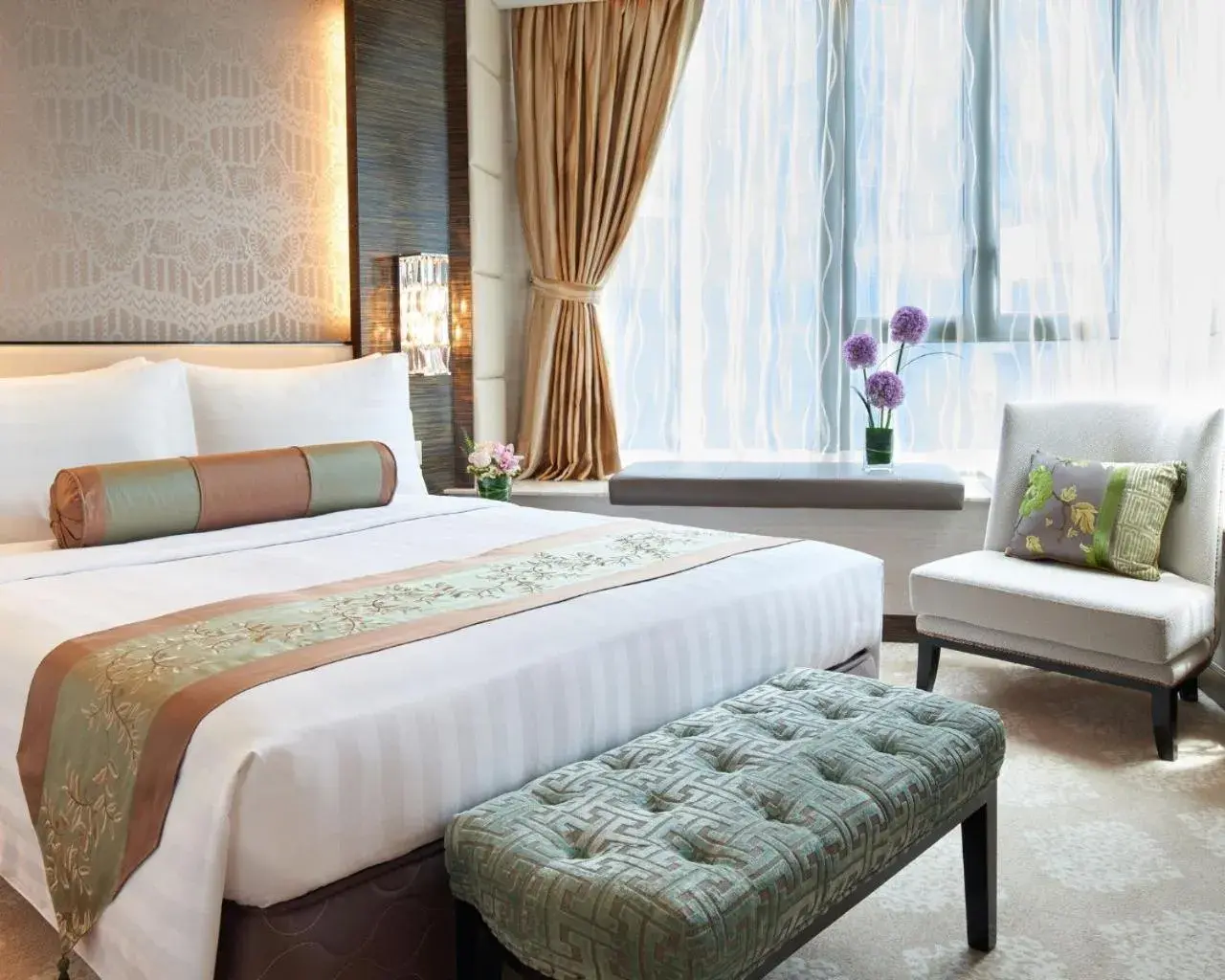 On site, Bed in Dorsett Kwun Tong, Hong Kong On site, Bed in Dorsett Kwun Tong, Hong Kong