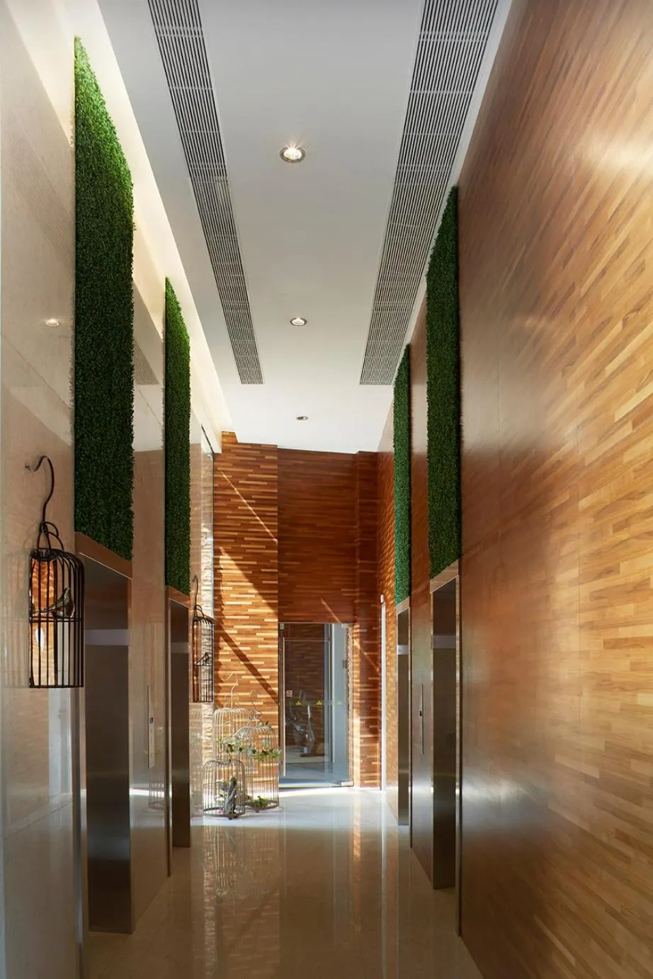 elevator in Dorsett Kwun Tong, Hong Kong