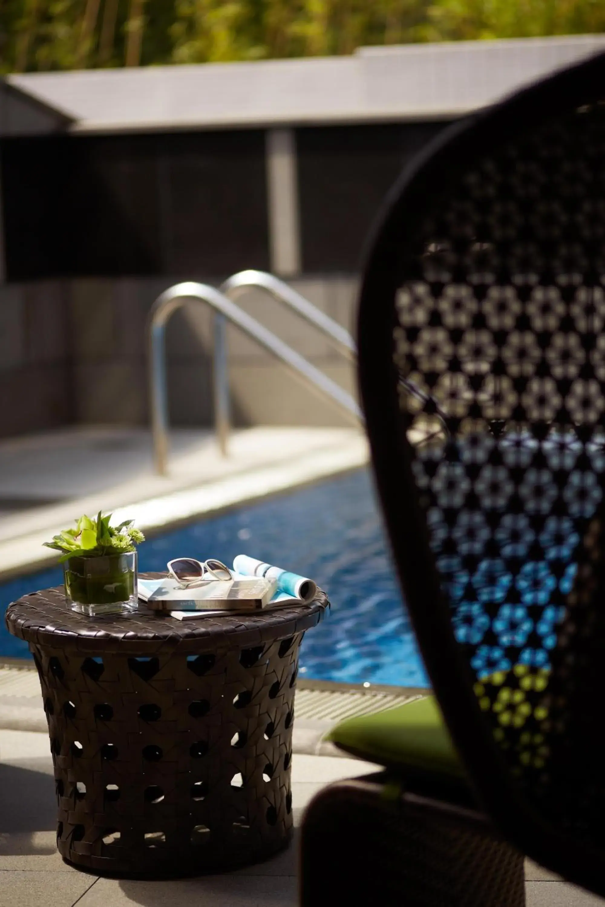 Swimming pool in Dorsett Kwun Tong, Hong Kong Swimming pool in Dorsett Kwun Tong, Hong Kong