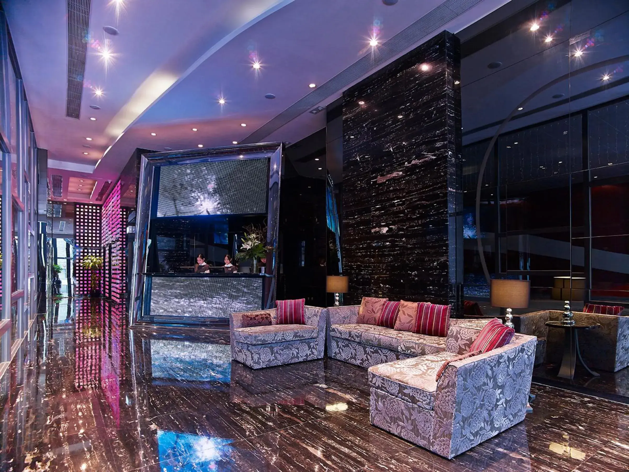 Lobby or reception in Dorsett Kwun Tong, Hong Kong Lobby or reception in Dorsett Kwun Tong, Hong Kong