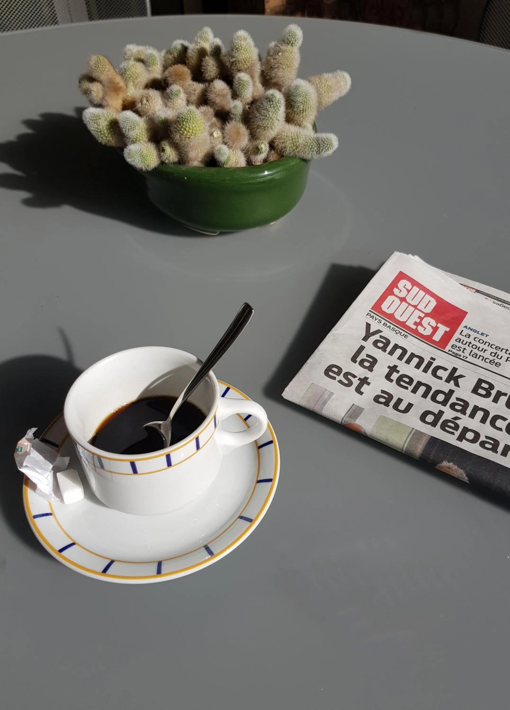 Patio in Hotel Pyrenées Atlantique