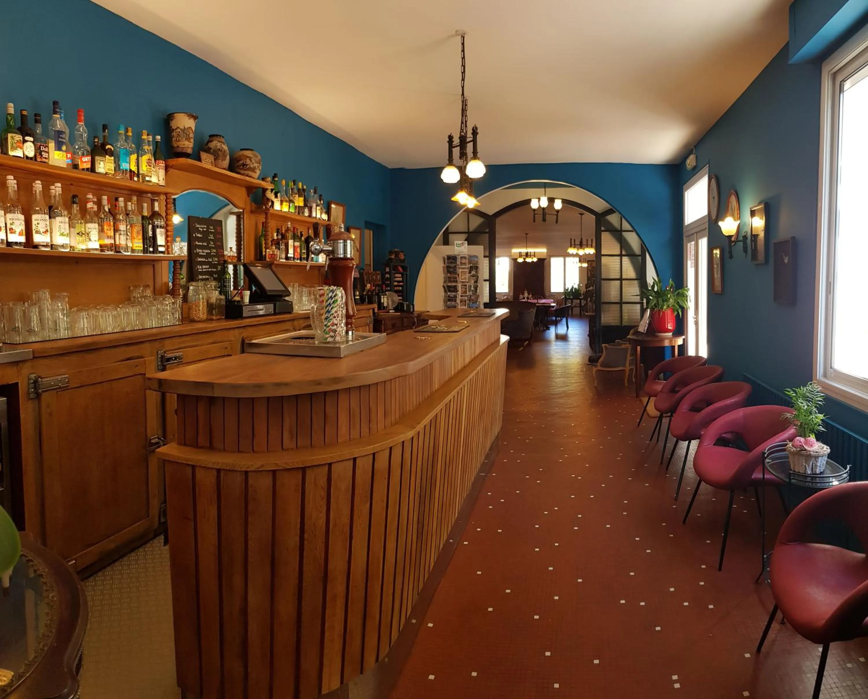 Lounge or bar in Hotel Pyrenées Atlantique