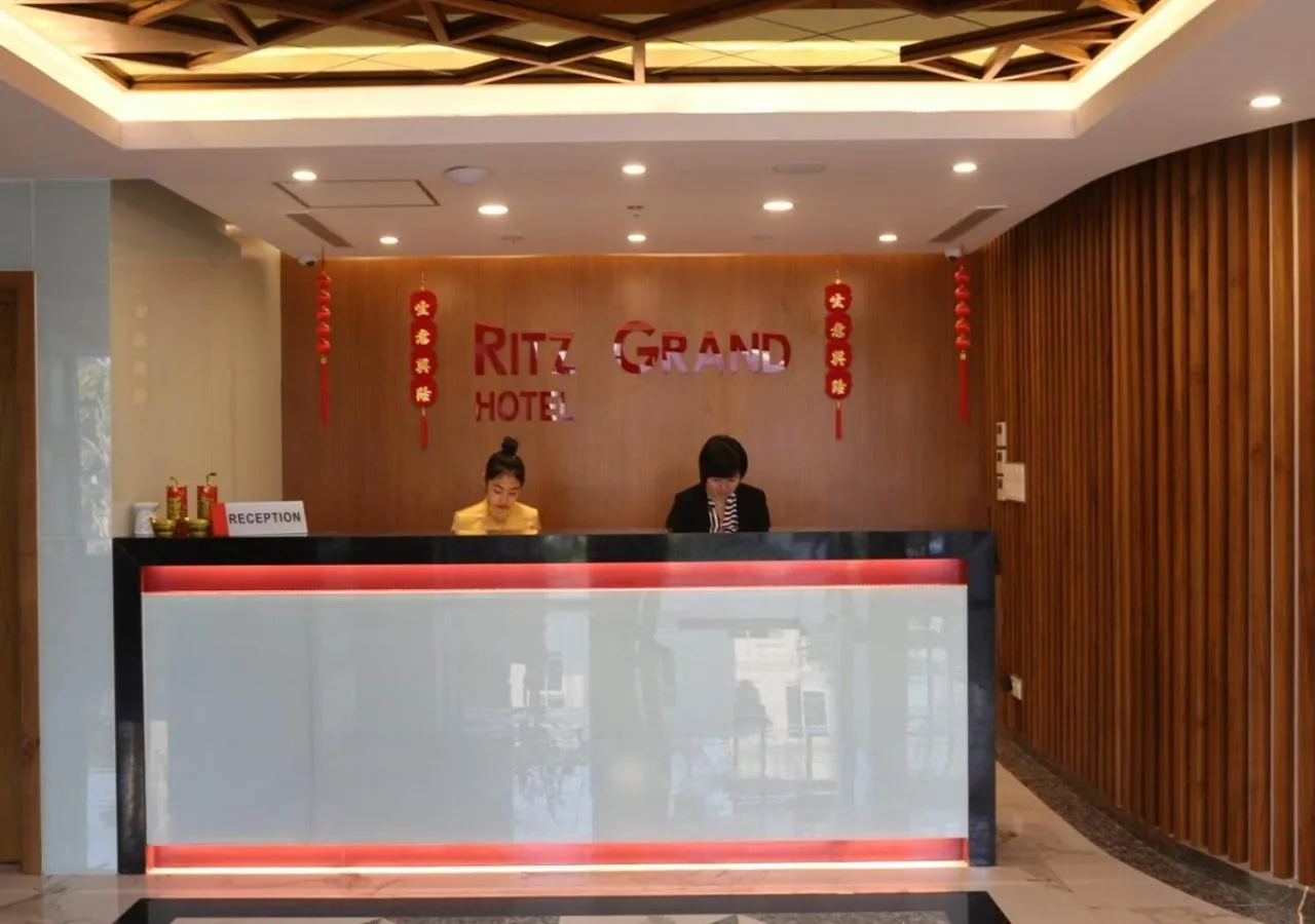 Lobby or reception in Ritz Grand Hotel Mandalay