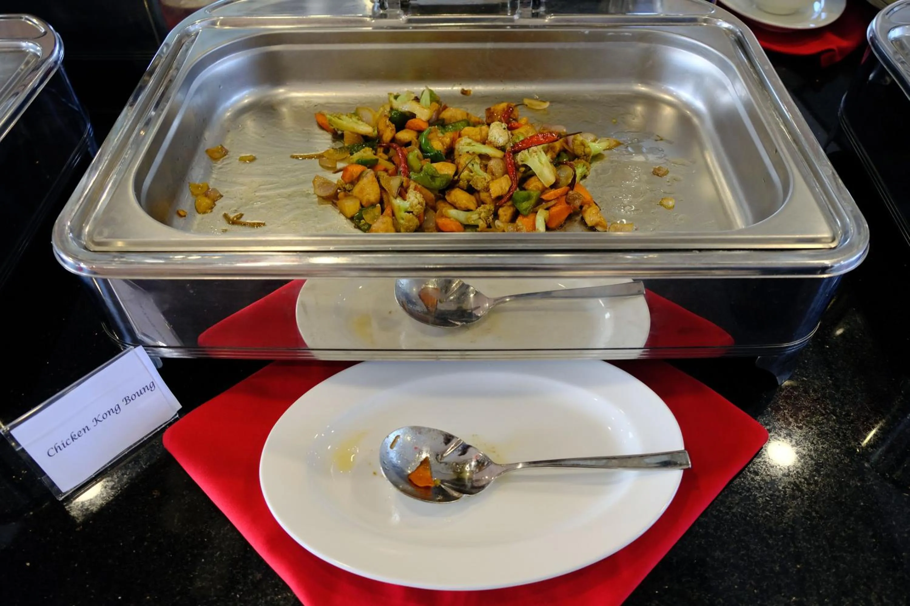 Food in Ritz Grand Hotel Mandalay