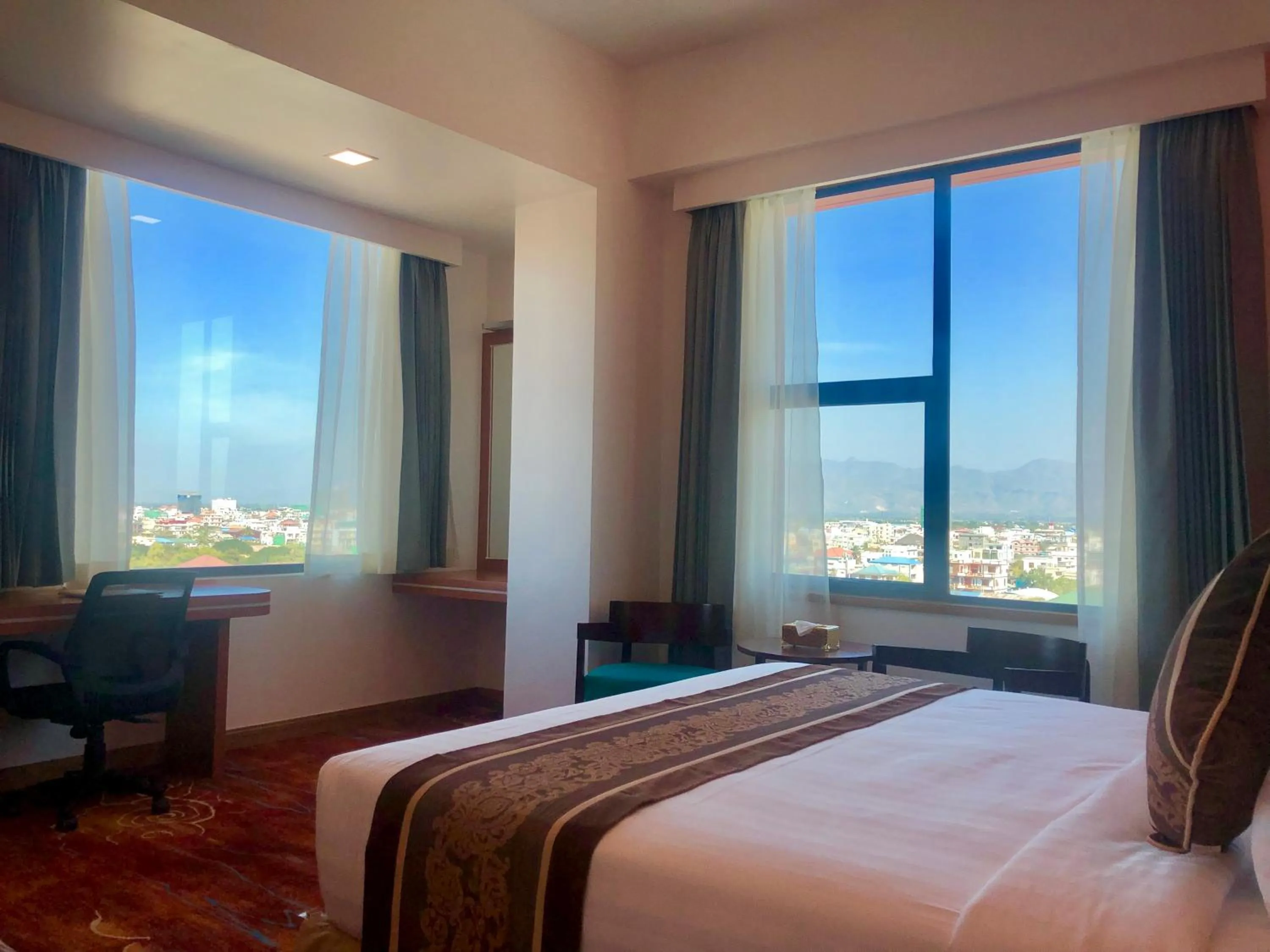 City view in Ritz Grand Hotel Mandalay