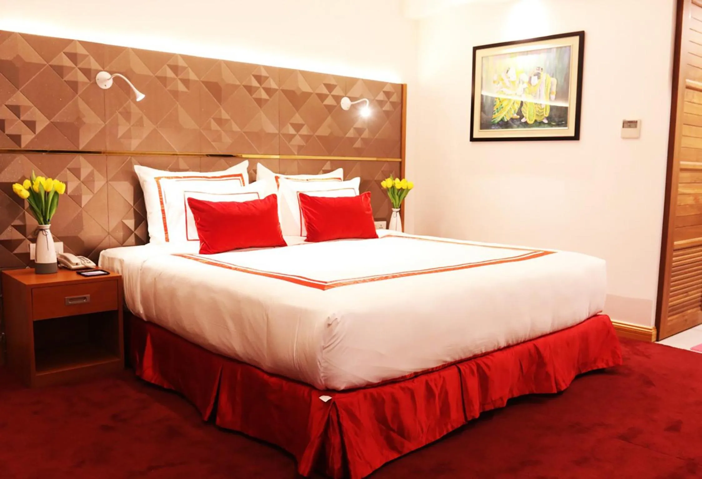 Bedroom in Ritz Grand Hotel Mandalay