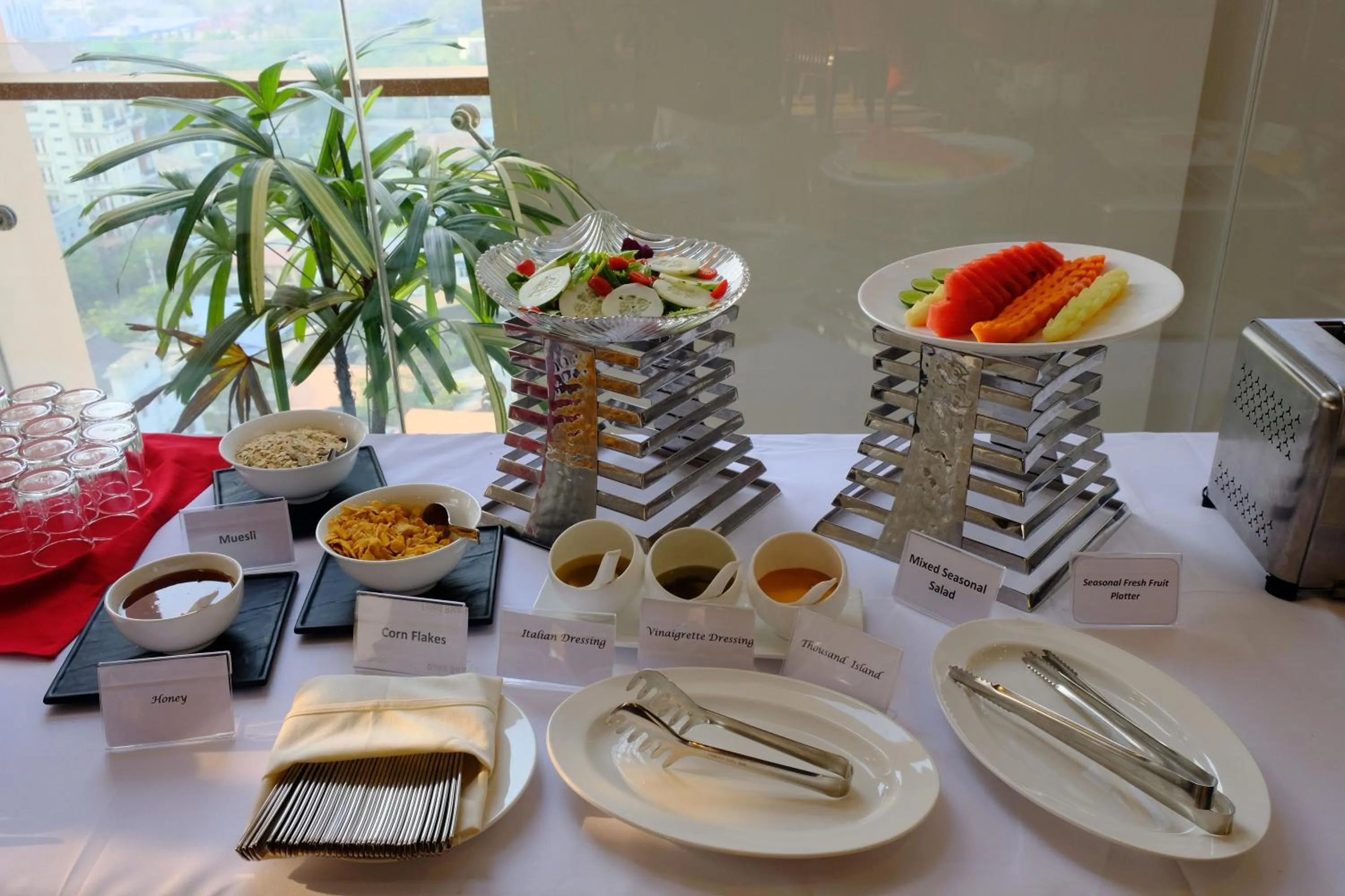 Food in Ritz Grand Hotel Mandalay