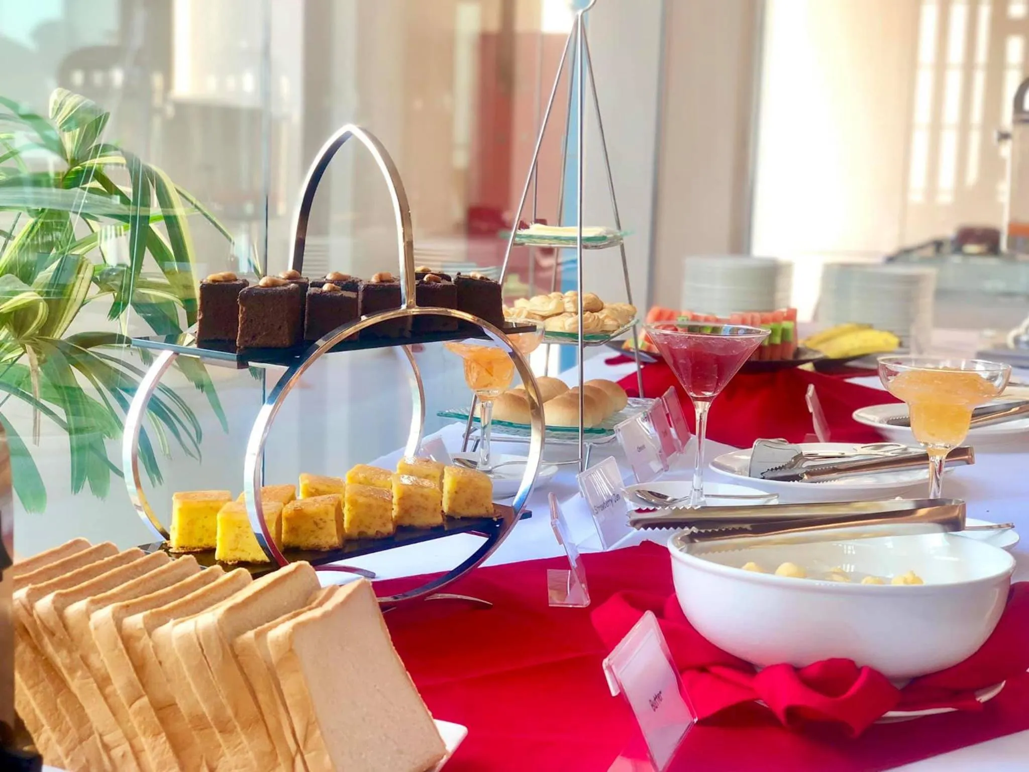 Breakfast in Ritz Grand Hotel Mandalay