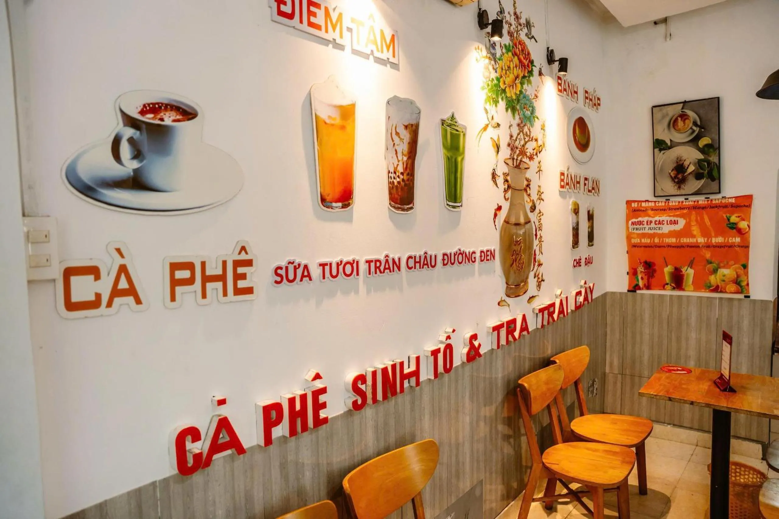 Food and drinks in Kim Thuy Hotel