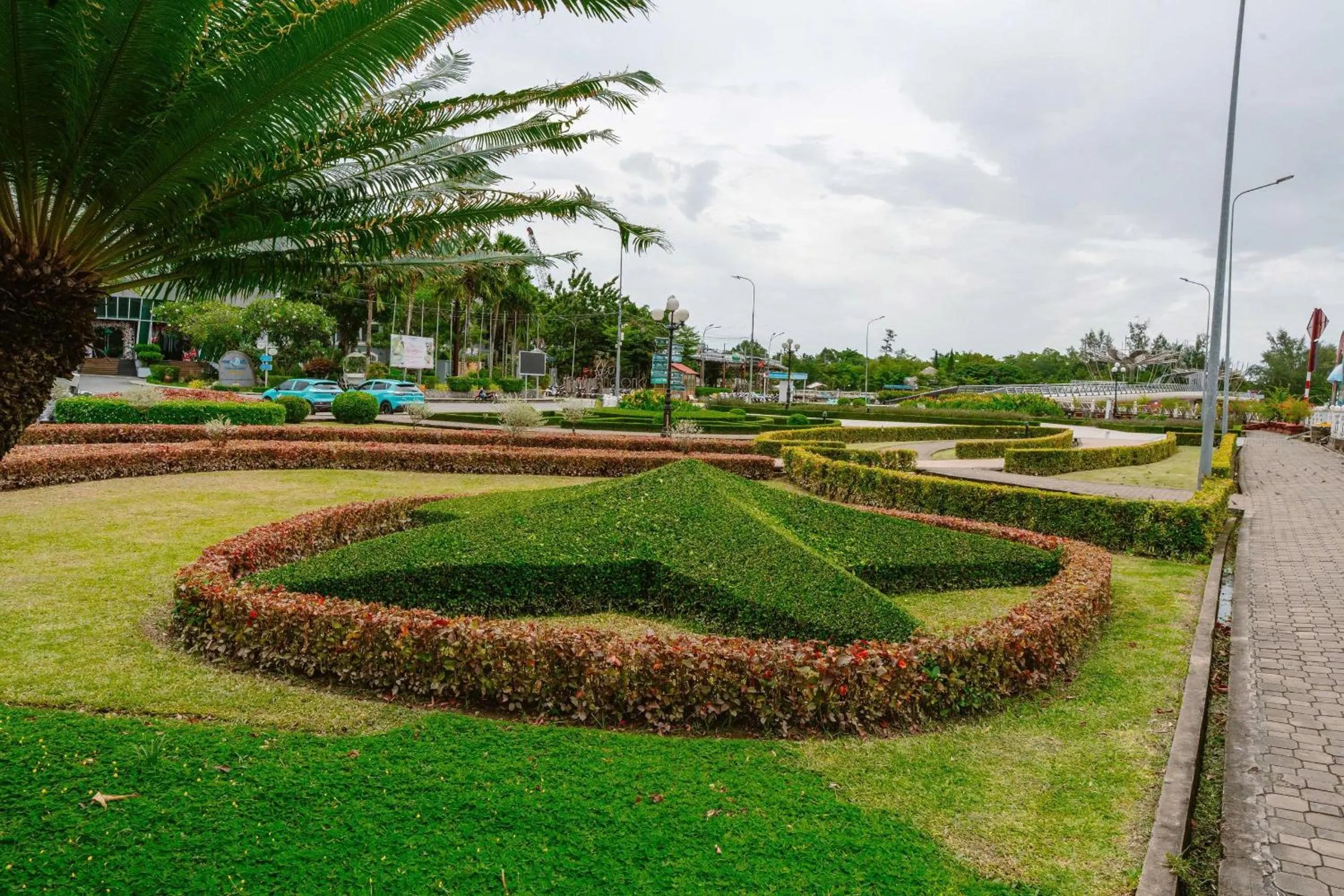 Natural landscape in Kim Thuy Hotel