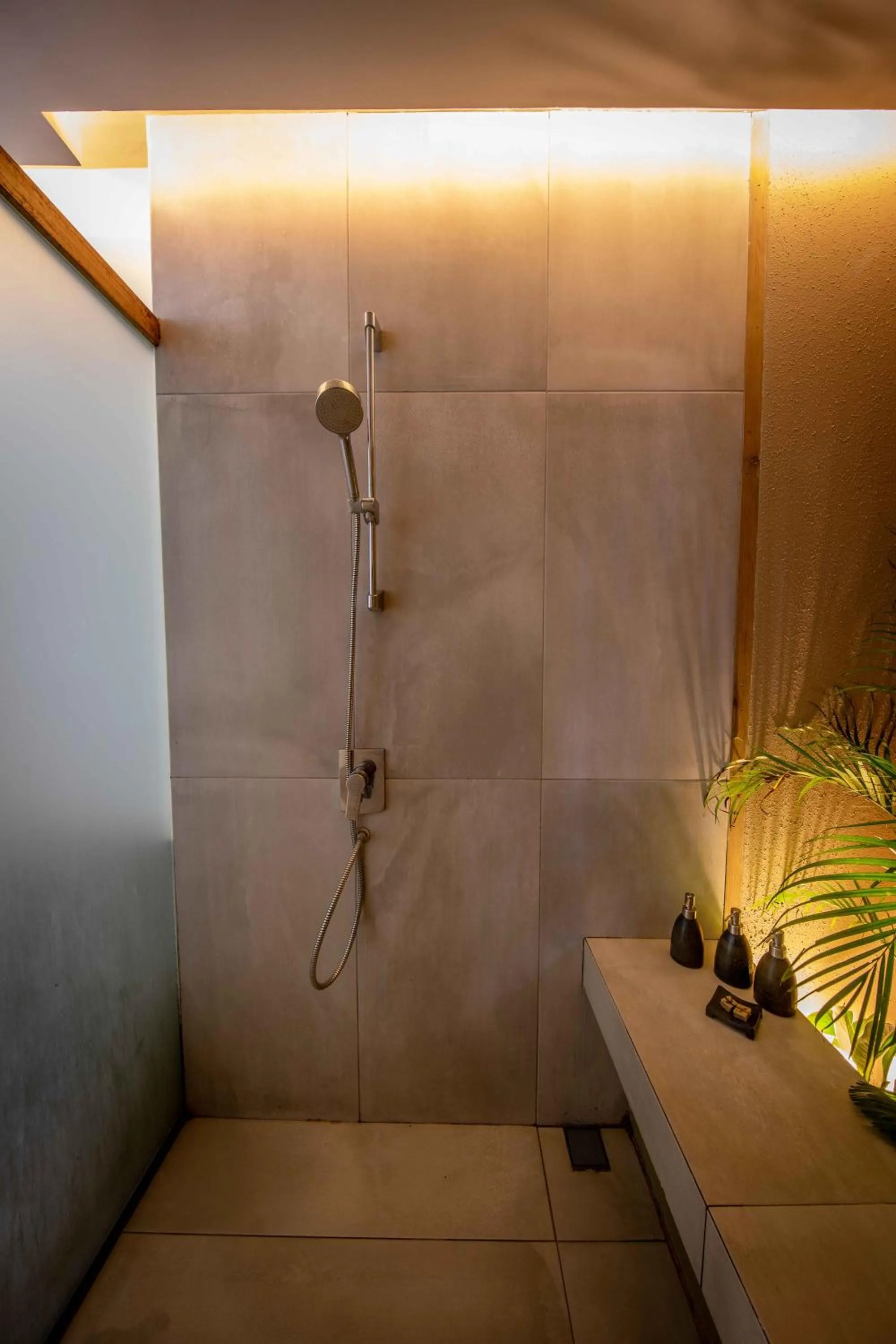 Shower in Maremegmeg Beach Club