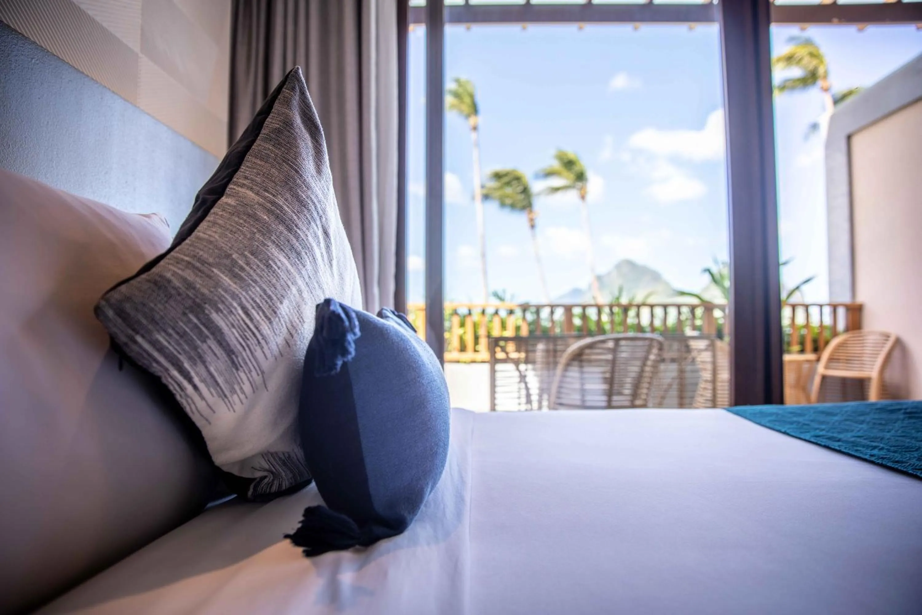 Bed in Maremegmeg Beach Club