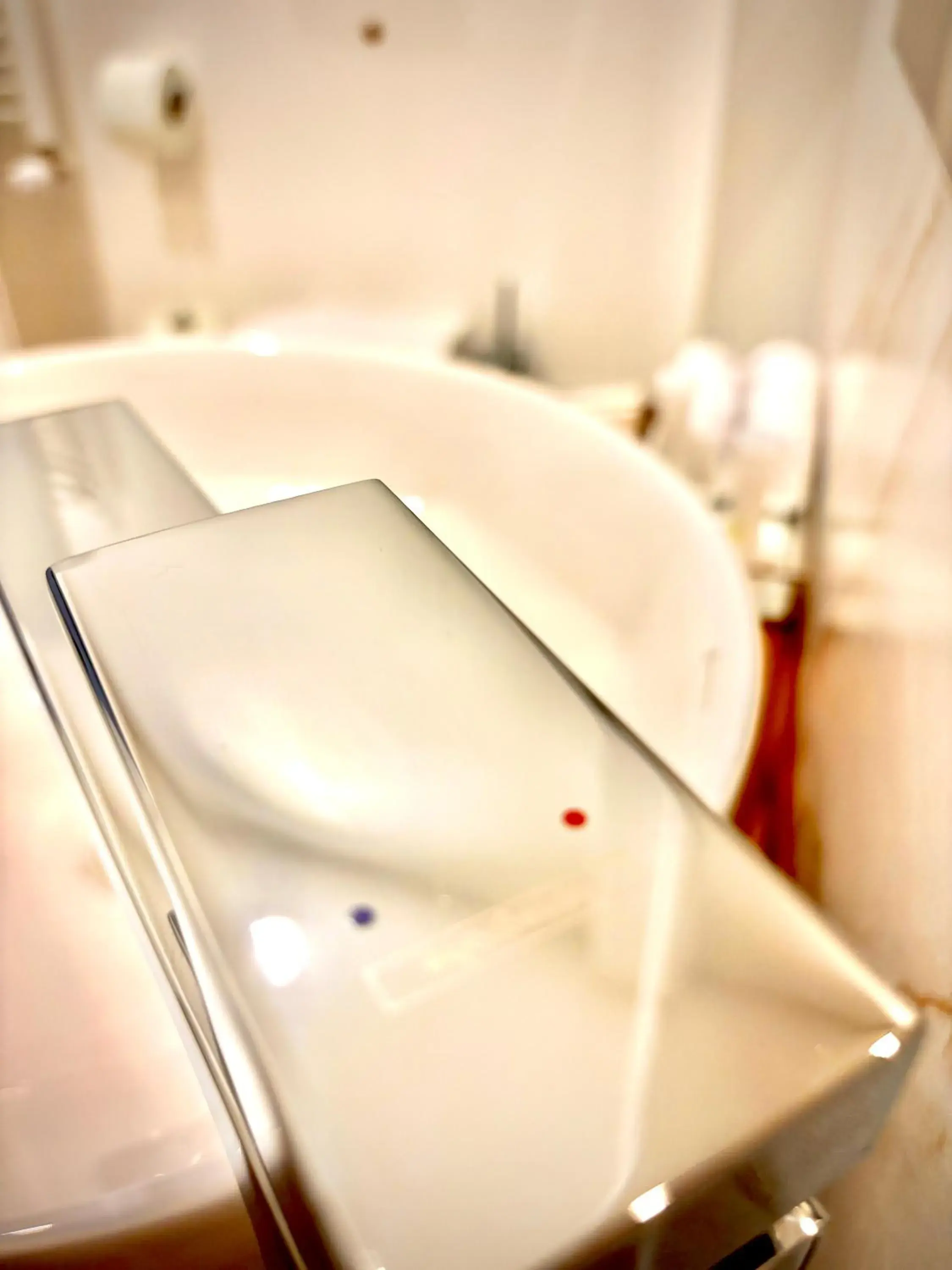 Shower in Hotel Clipa Shower in Hotel Clipa