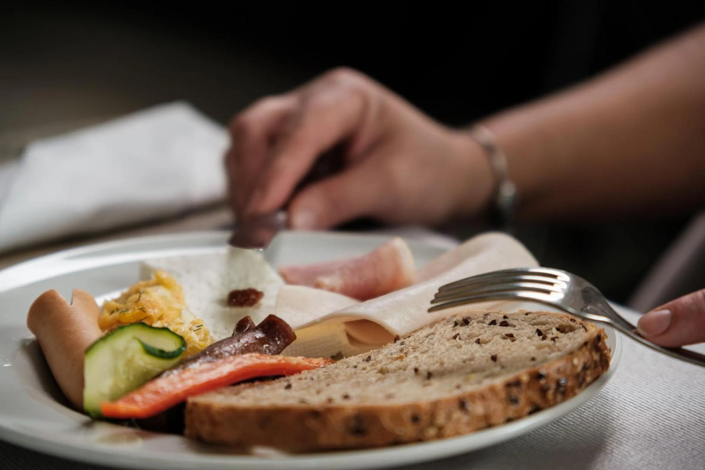 Buffet breakfast in Hotel Clipa