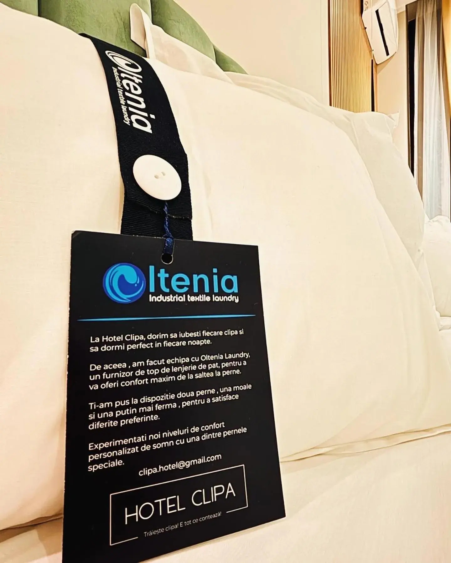 Bed in Hotel Clipa Bed in Hotel Clipa