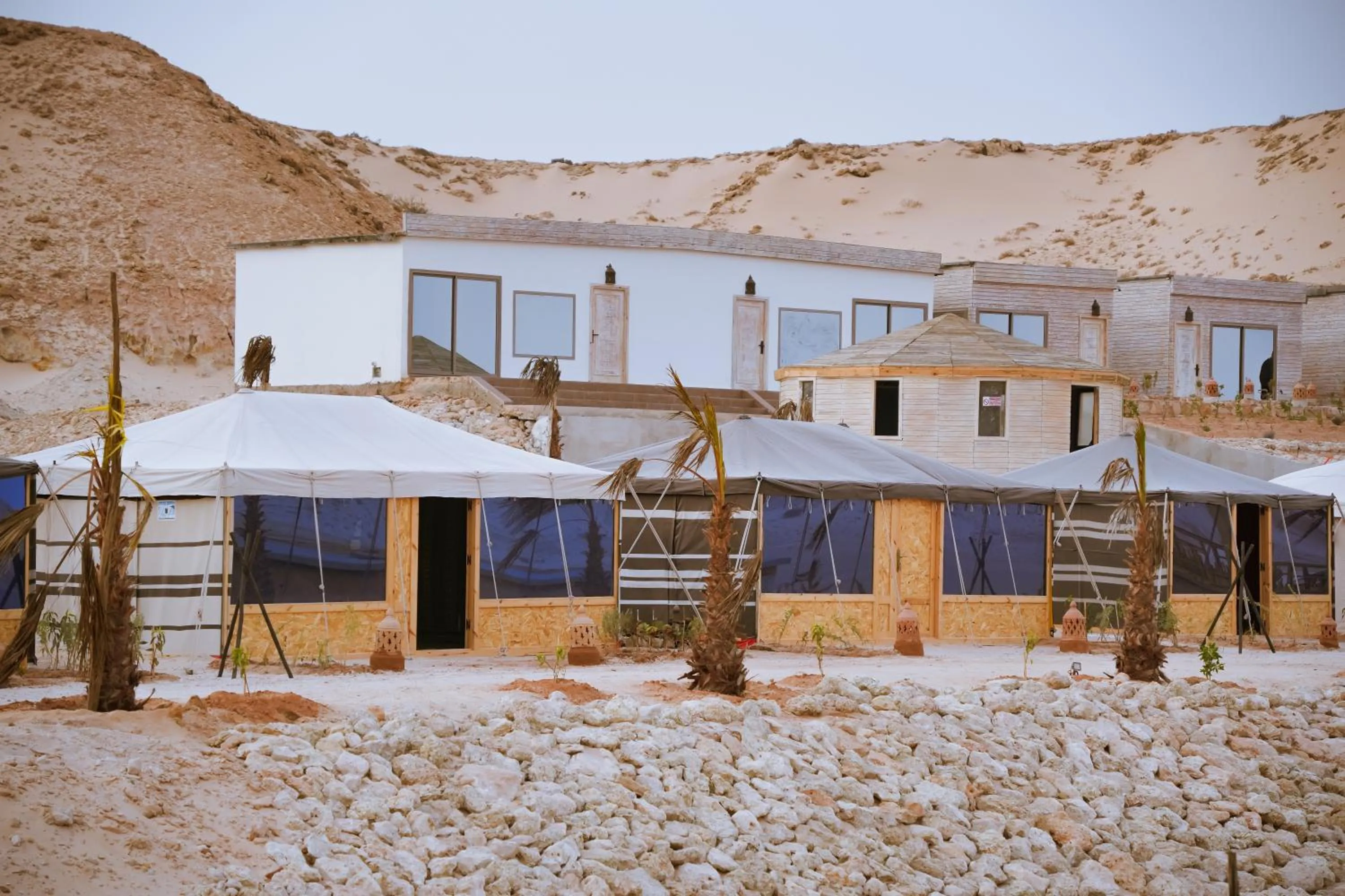 Property building in North Lagoon Dakhla Kitesurf Spot
