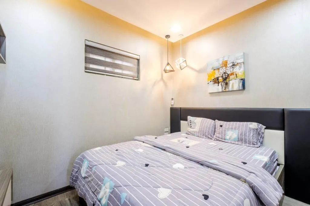 Bed in Apartments Sea View