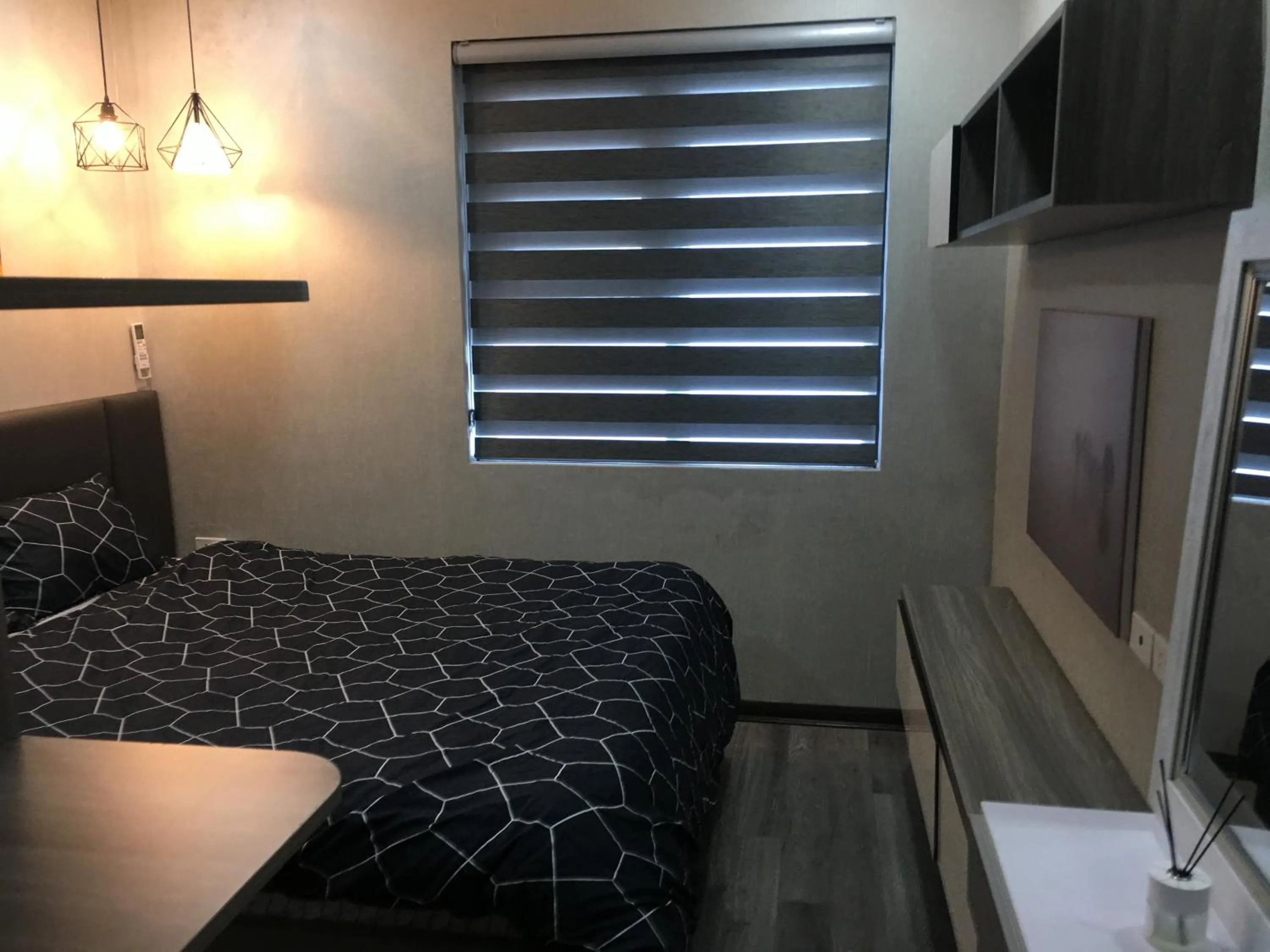 Bed in Apartments Sea View
