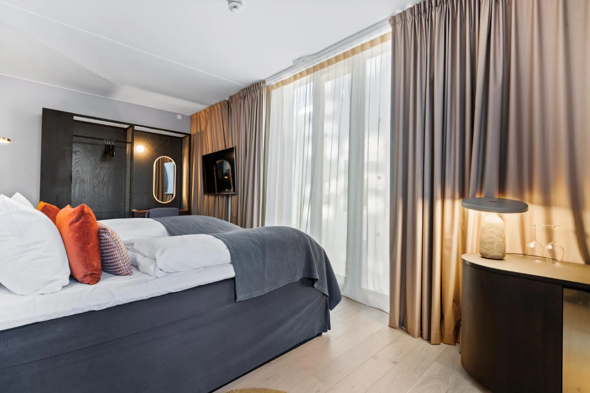 Photo of the whole room, Bed in Clarion Hotel Oslo