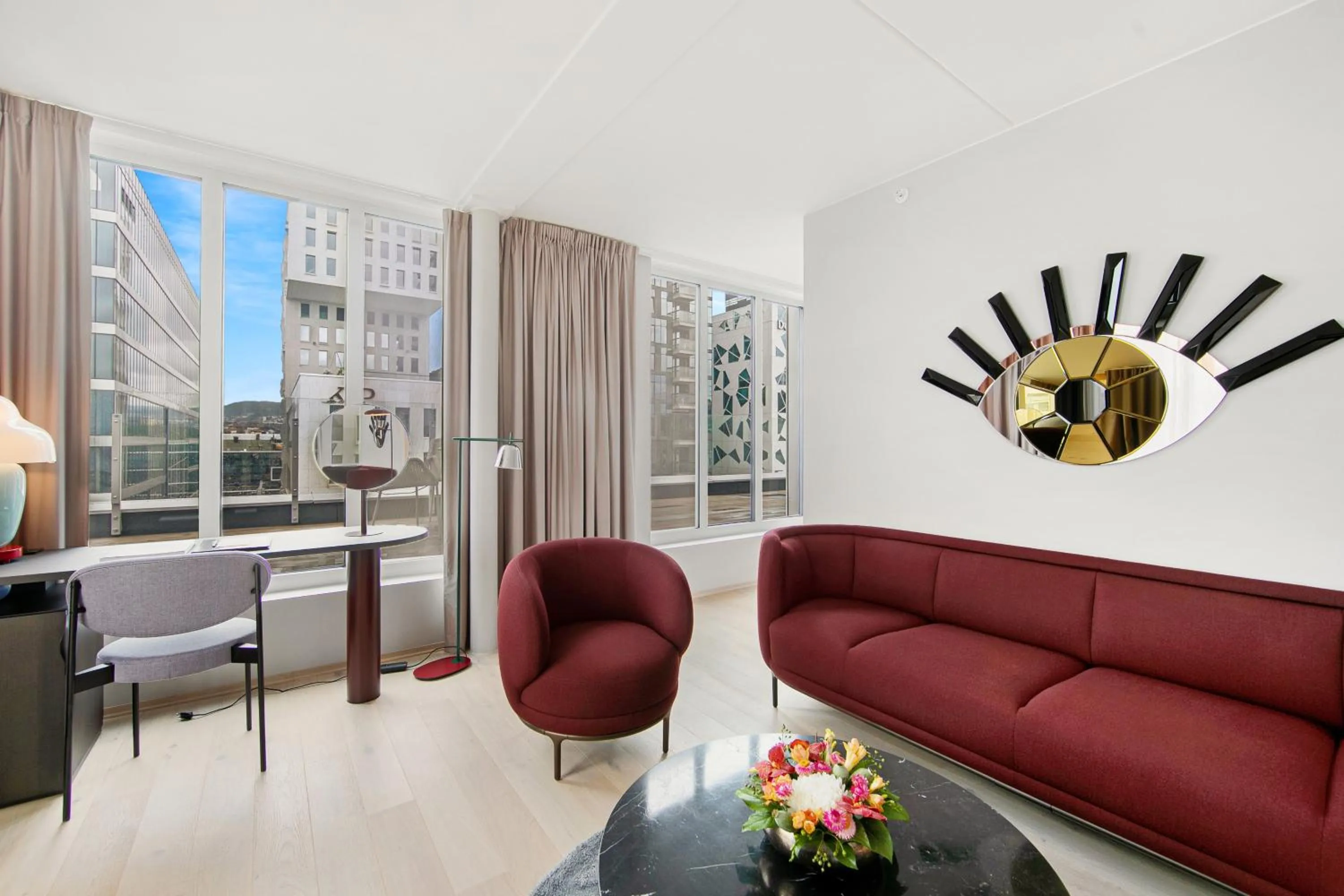 Living room in Clarion Hotel Oslo