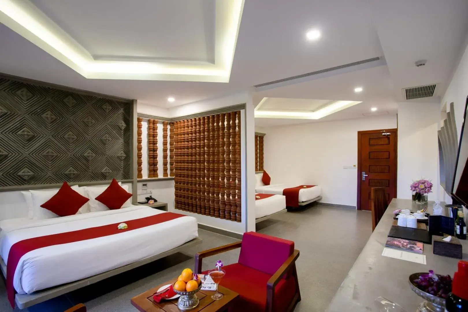 Bed in Khmer Mansion Residence Bed in Khmer Mansion Residence