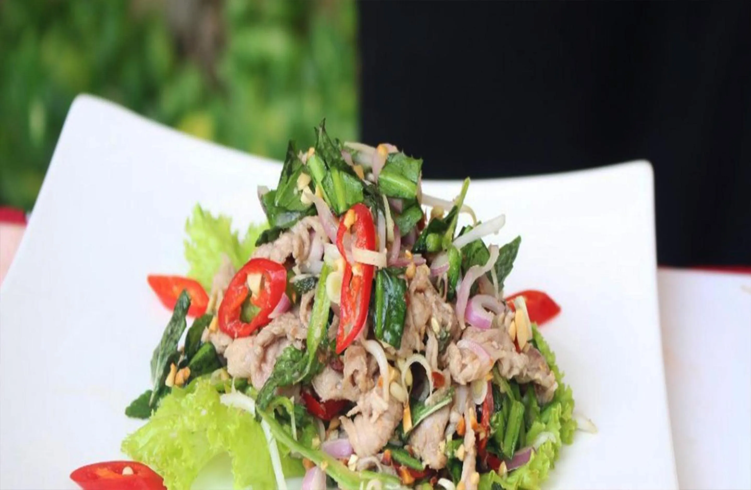 Lunch in Khmer Mansion Residence