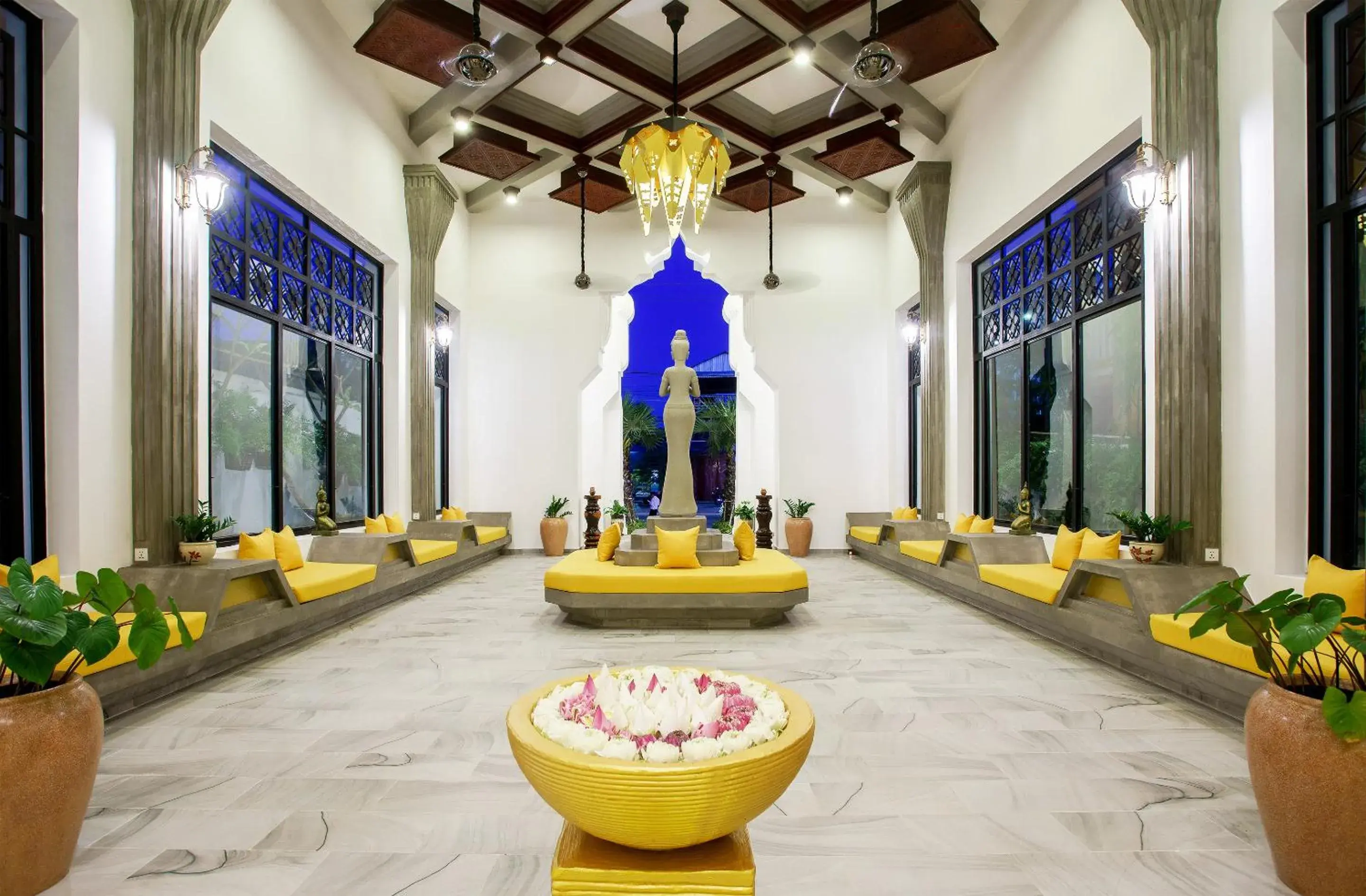 Lobby or reception in Khmer Mansion Residence Lobby or reception in Khmer Mansion Residence