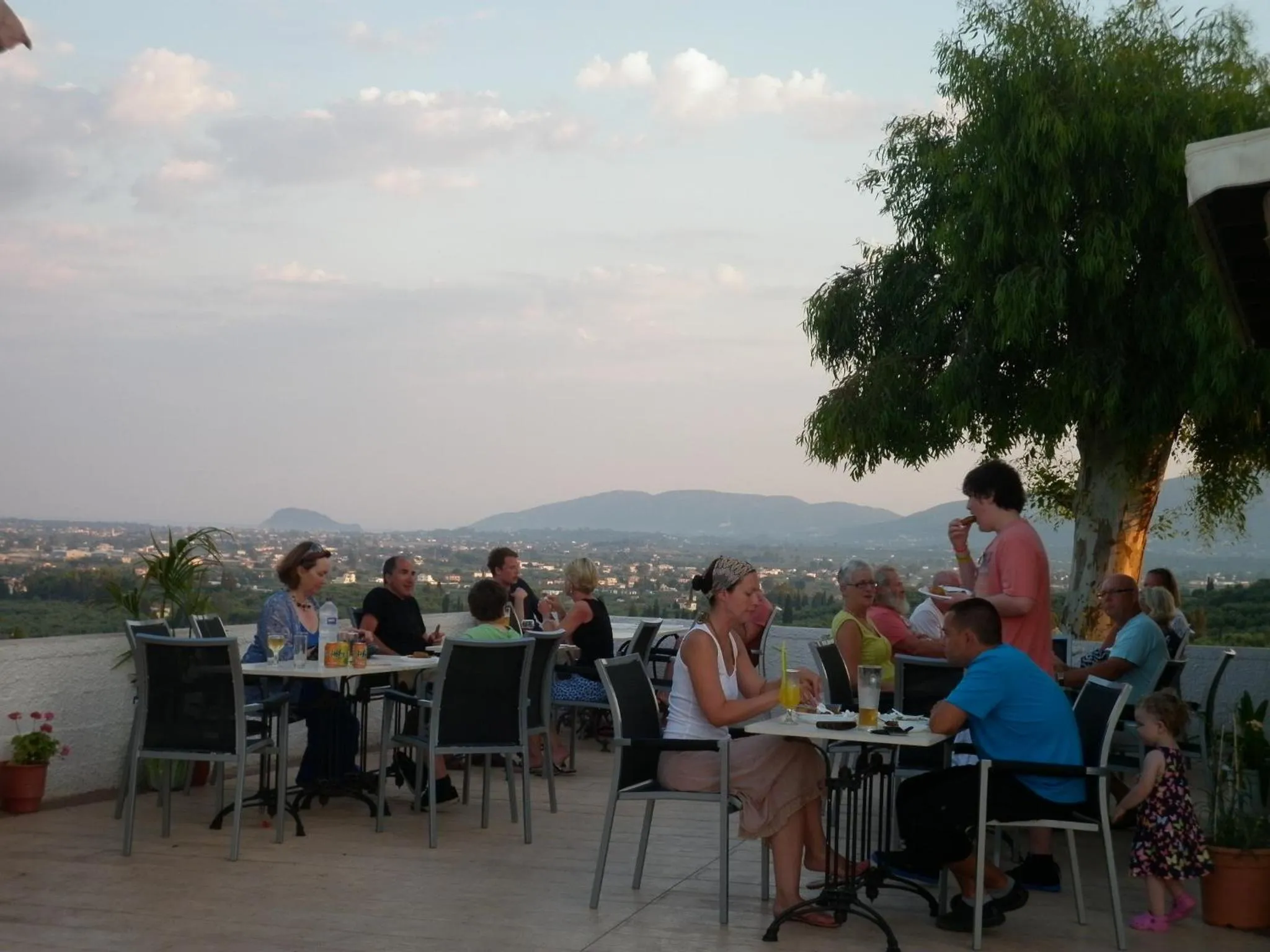 Restaurant/places to eat in Zante View Studios & Villas