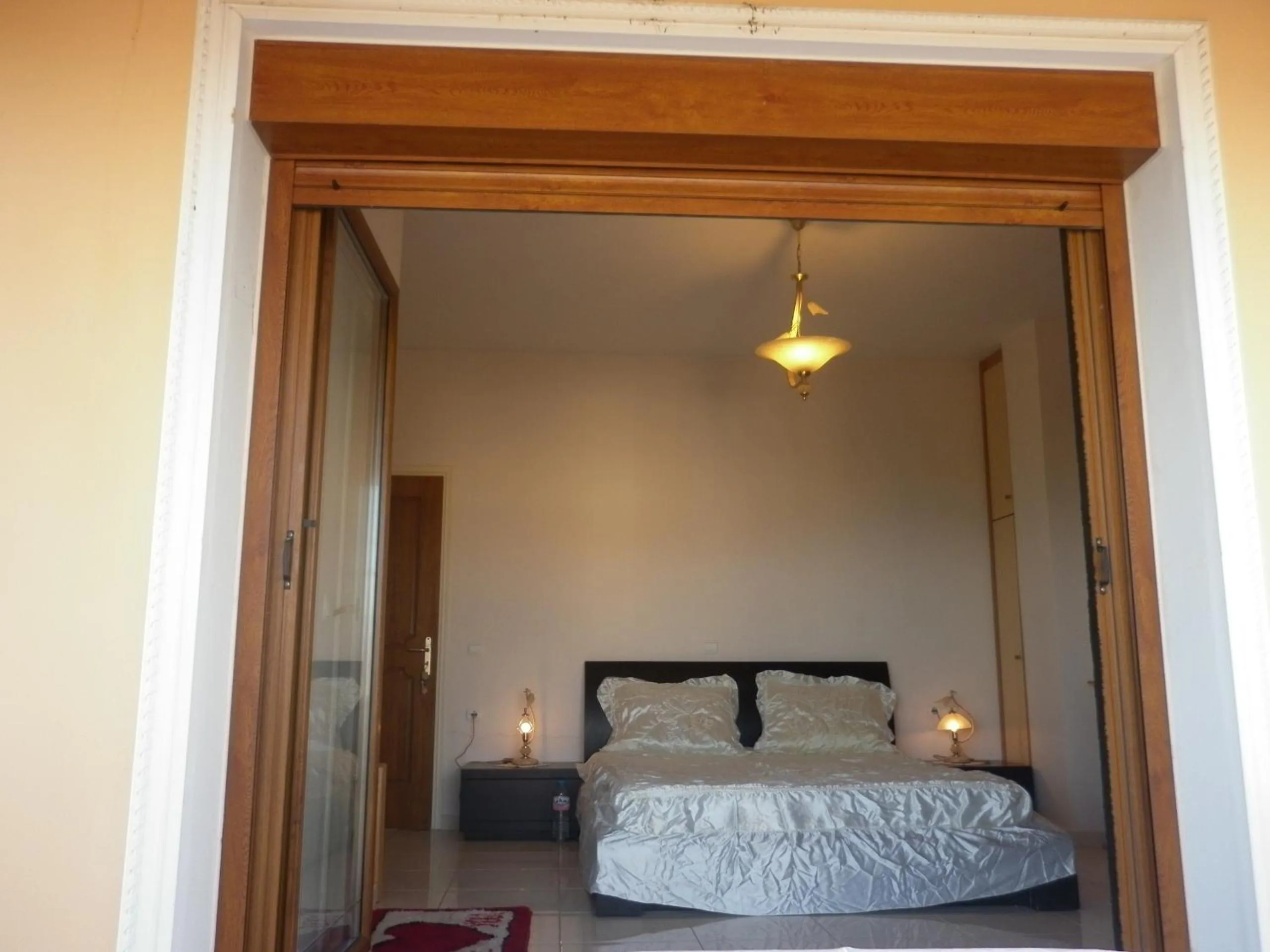 Bed in Zante View Studios & Villas