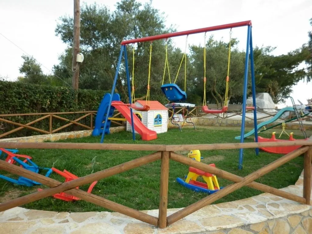 Children play ground in Zante View Studios & Villas