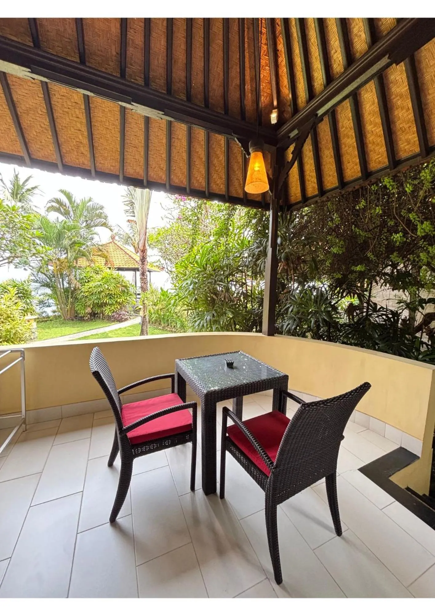 Balcony/Terrace in Teluk Karang Dive & Spa Resort