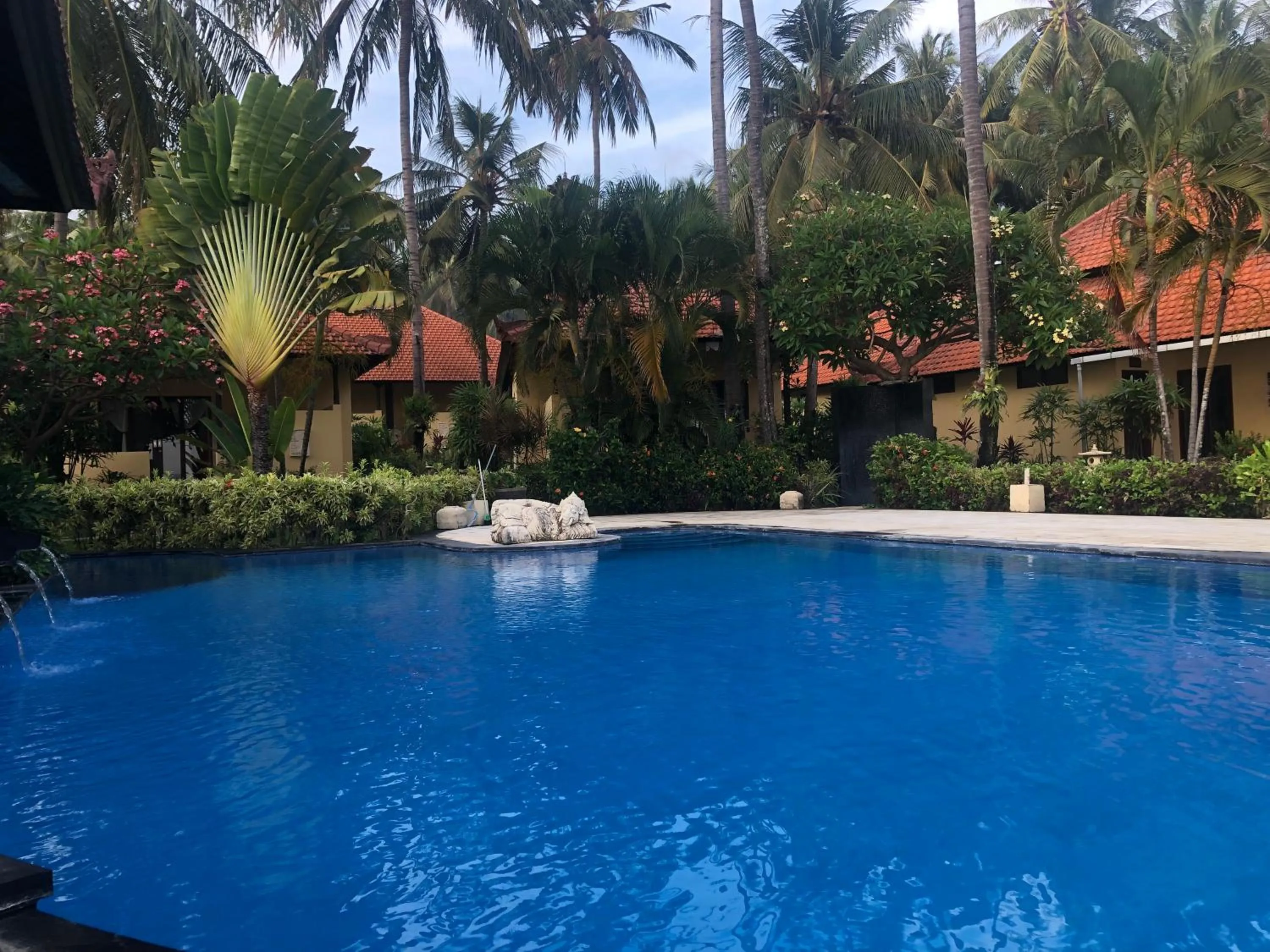 Swimming pool in Teluk Karang Dive & Spa Resort