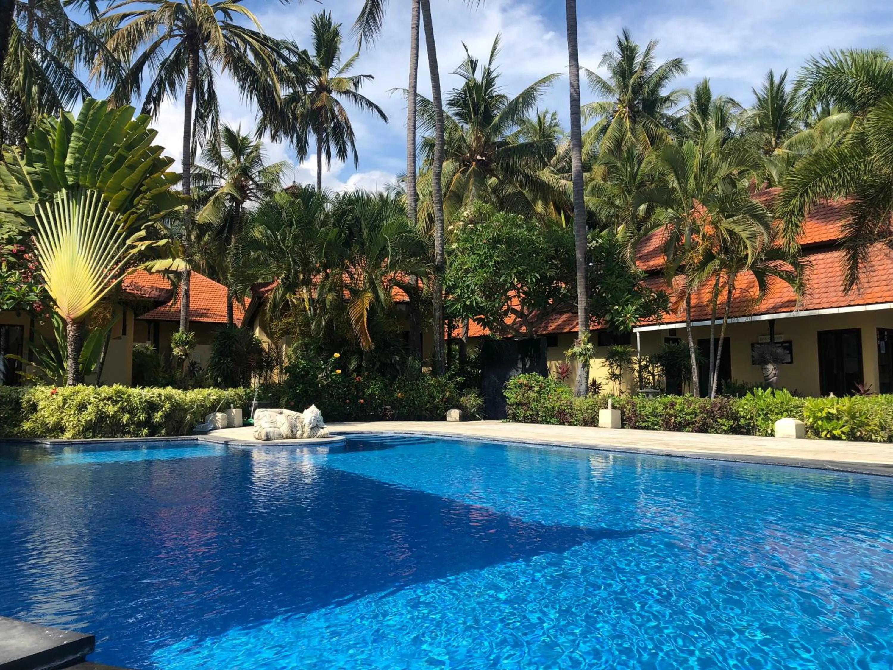 Swimming pool in Teluk Karang Dive & Spa Resort