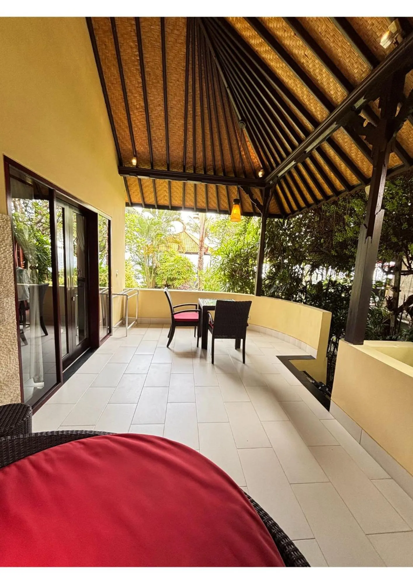 Balcony/Terrace in Teluk Karang Dive & Spa Resort