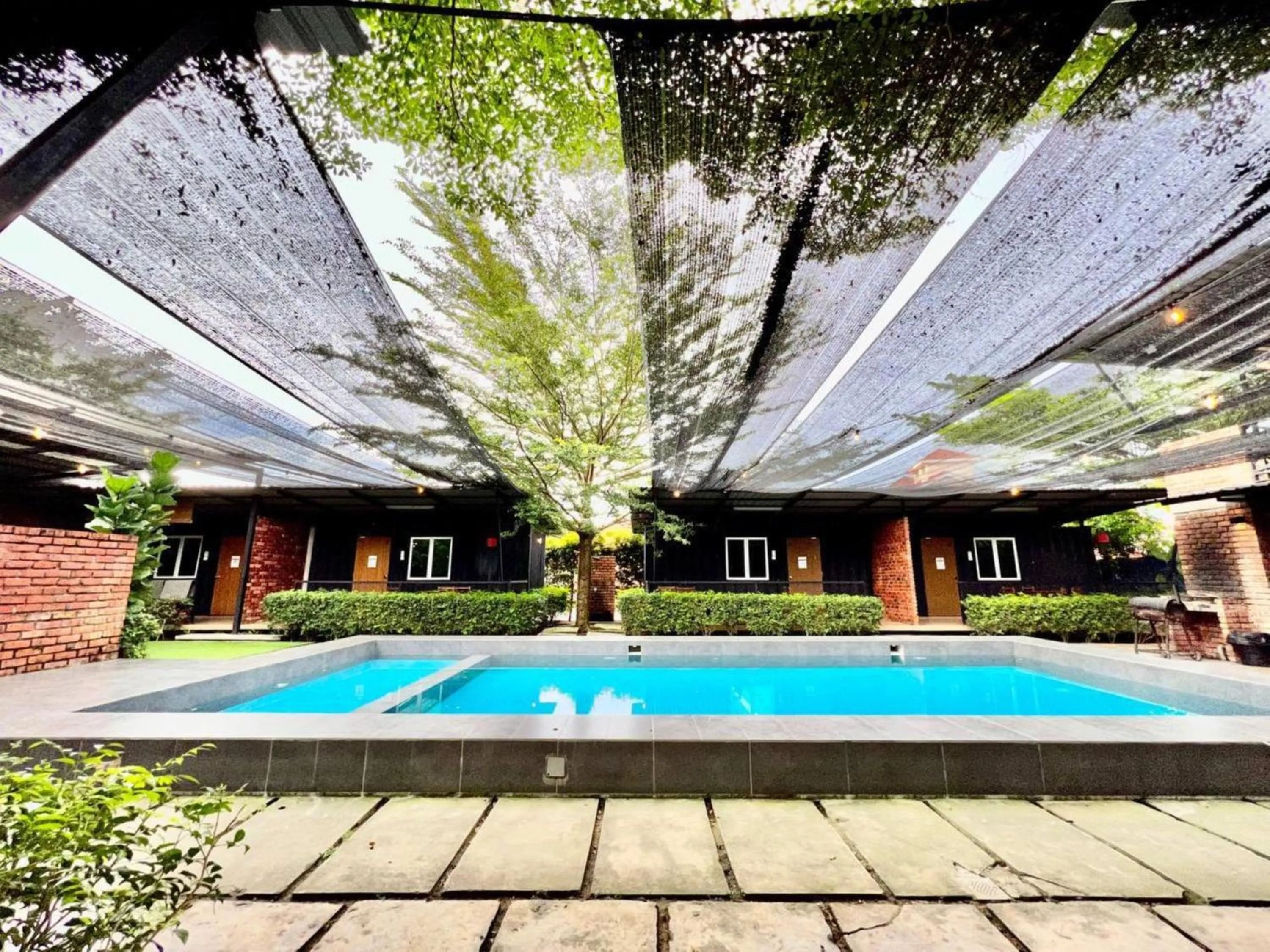 Swimming pool in Petak Padin Cottage by The Pool, Kepala Batas Penang