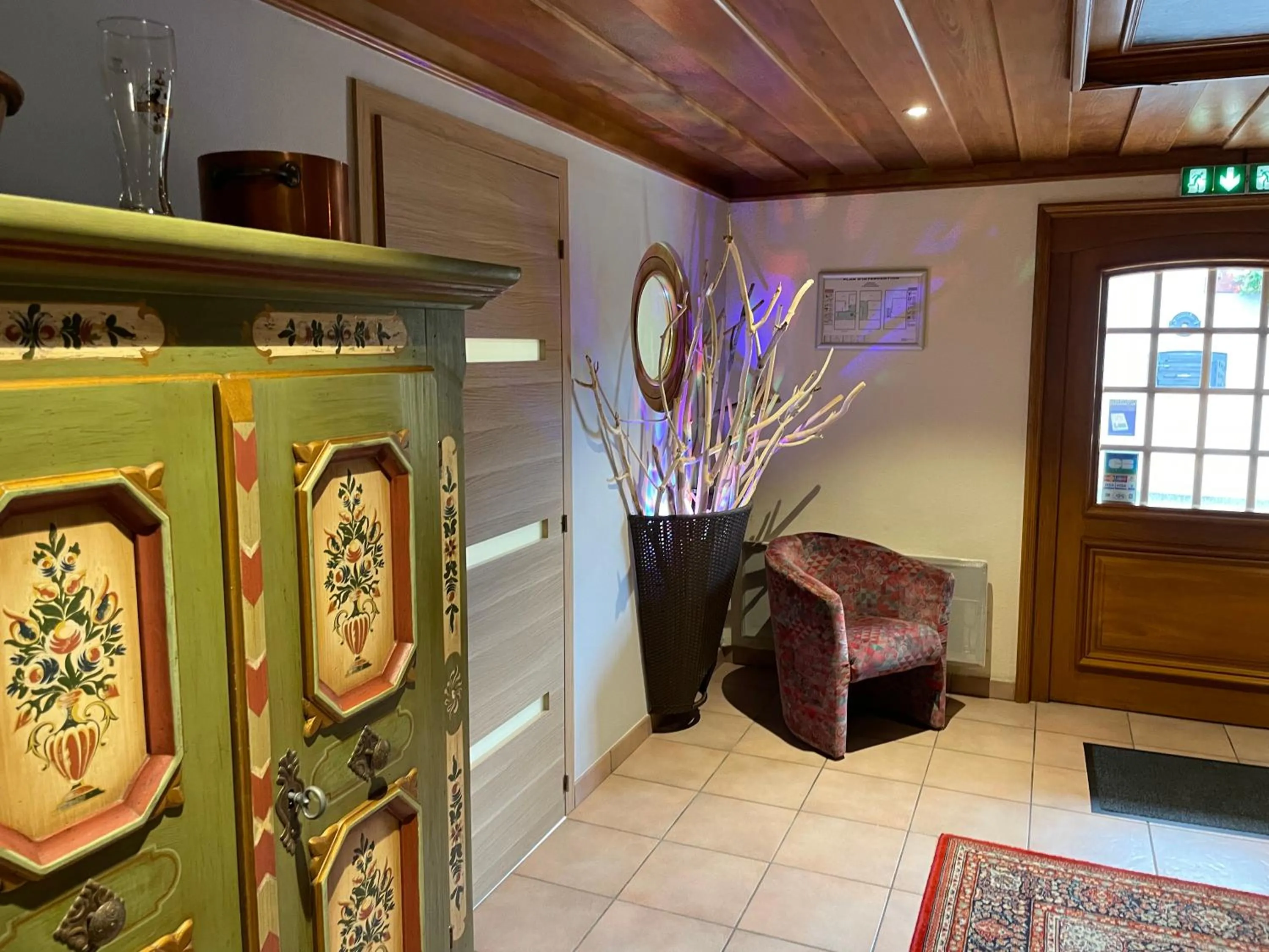 Lobby or reception in Hotel et Spa du Scharrach