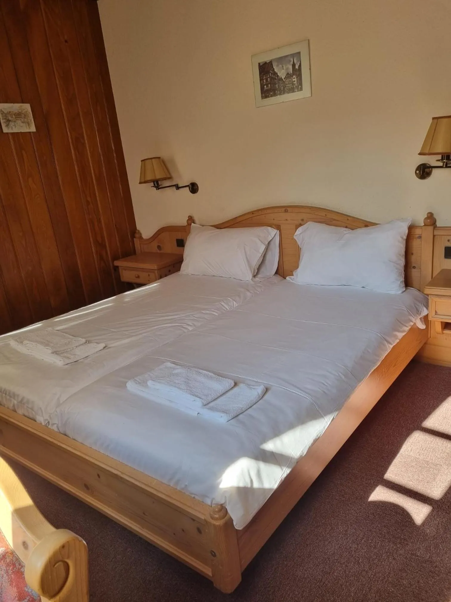 Bed in Hotel et Spa du Scharrach