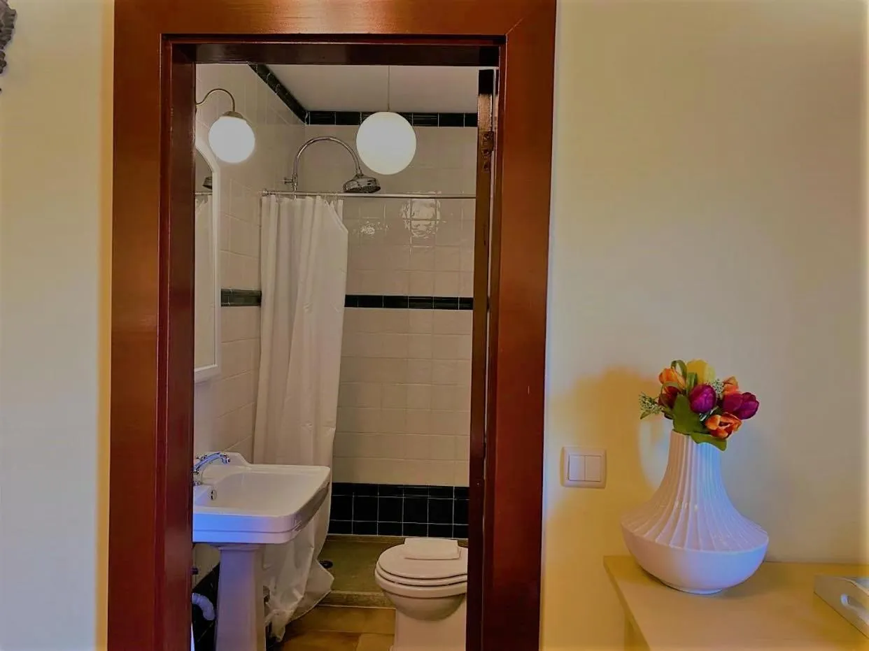 Shower in Hotel Rural Casa dos Viscondes da Varzea