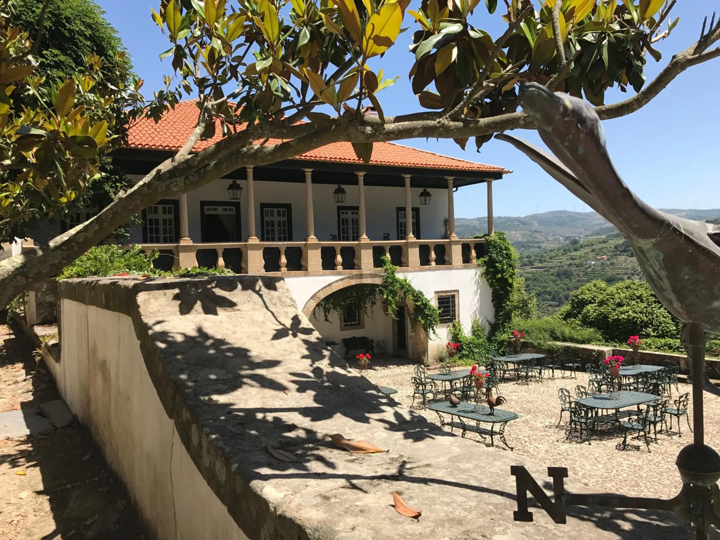 Property building in Hotel Rural Casa dos Viscondes da Varzea