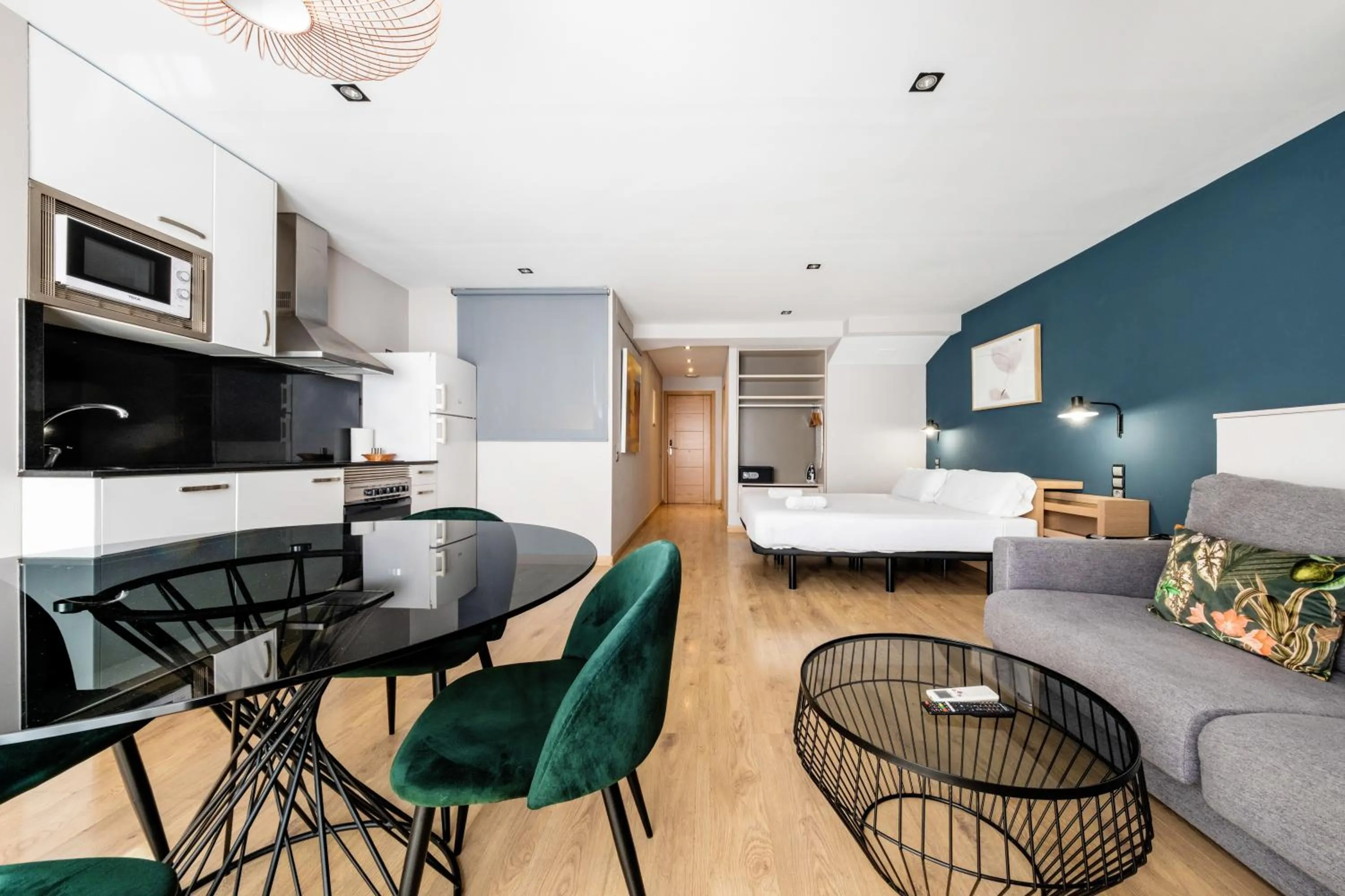Living room in AinB Sagrada Familia Apartments